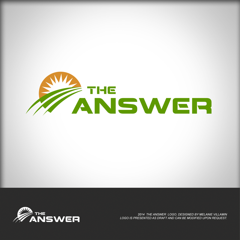 Logo Design by mvillamin for The Answer | Design #3119996