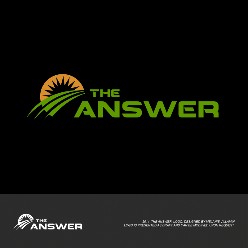 Logo Design by mvillamin for The Answer | Design #3119999