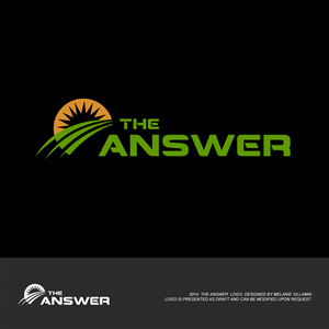Diseño de Logo por mvillamin para The Answer | Diseño: #3119999