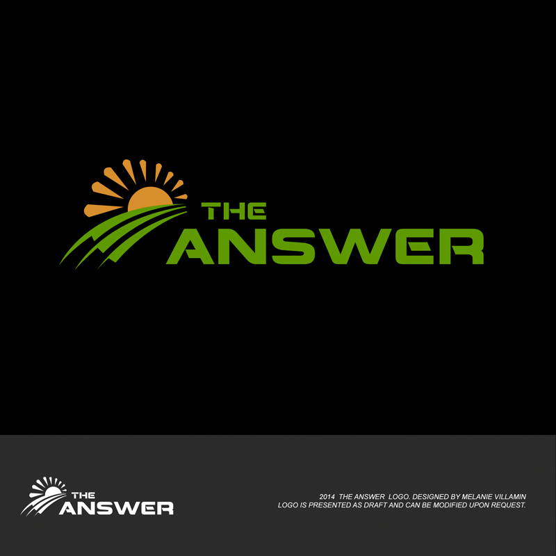 Logo Design by mvillamin for The Answer | Design #3147827
