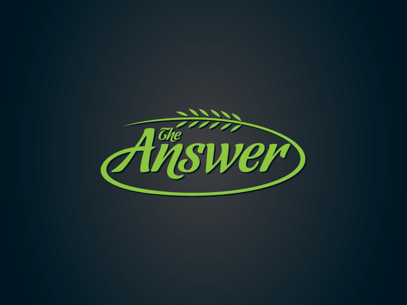 Logo Design by arsenix blank for The Answer | Design #3122856