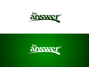 Logo Design by monkey for The Answer | Design: #3112601