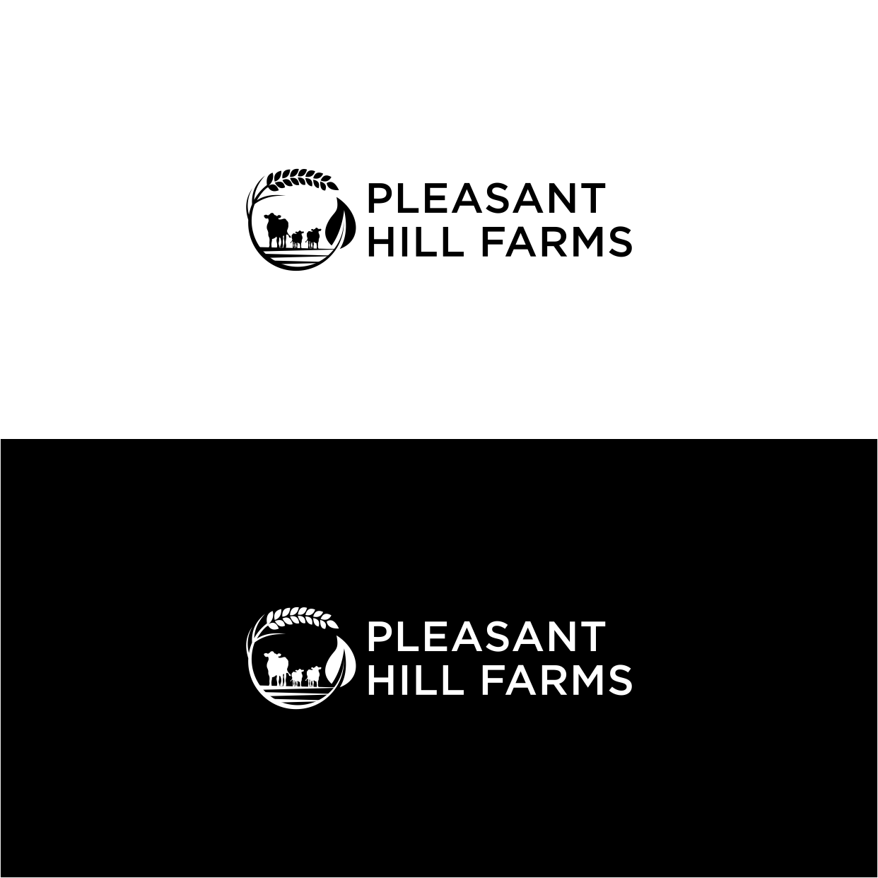 Logo-Design von Kaze56 für Pleasant Hill Farms | Design #33926272