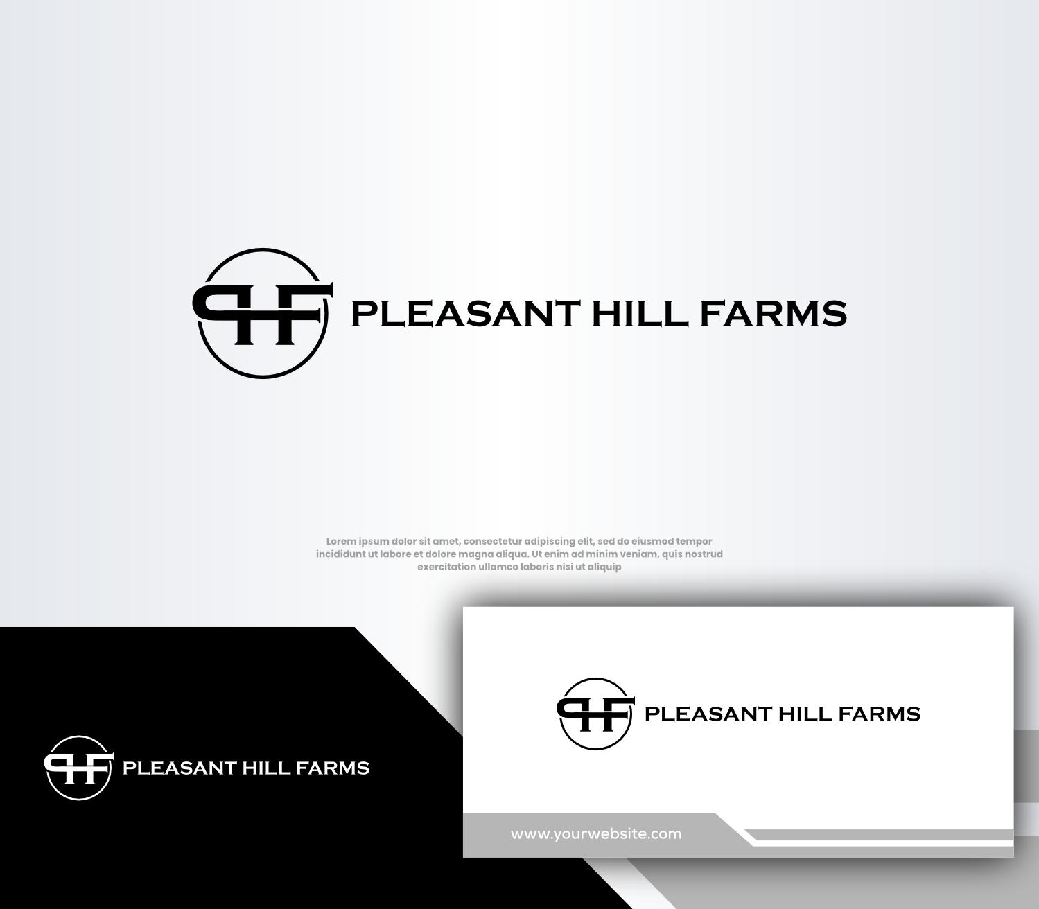 Logo-Design von Kenshin777 für Pleasant Hill Farms | Design #33922820
