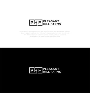 Logo-Design von Barokahe guse für Pleasant Hill Farms | Design: #33928327