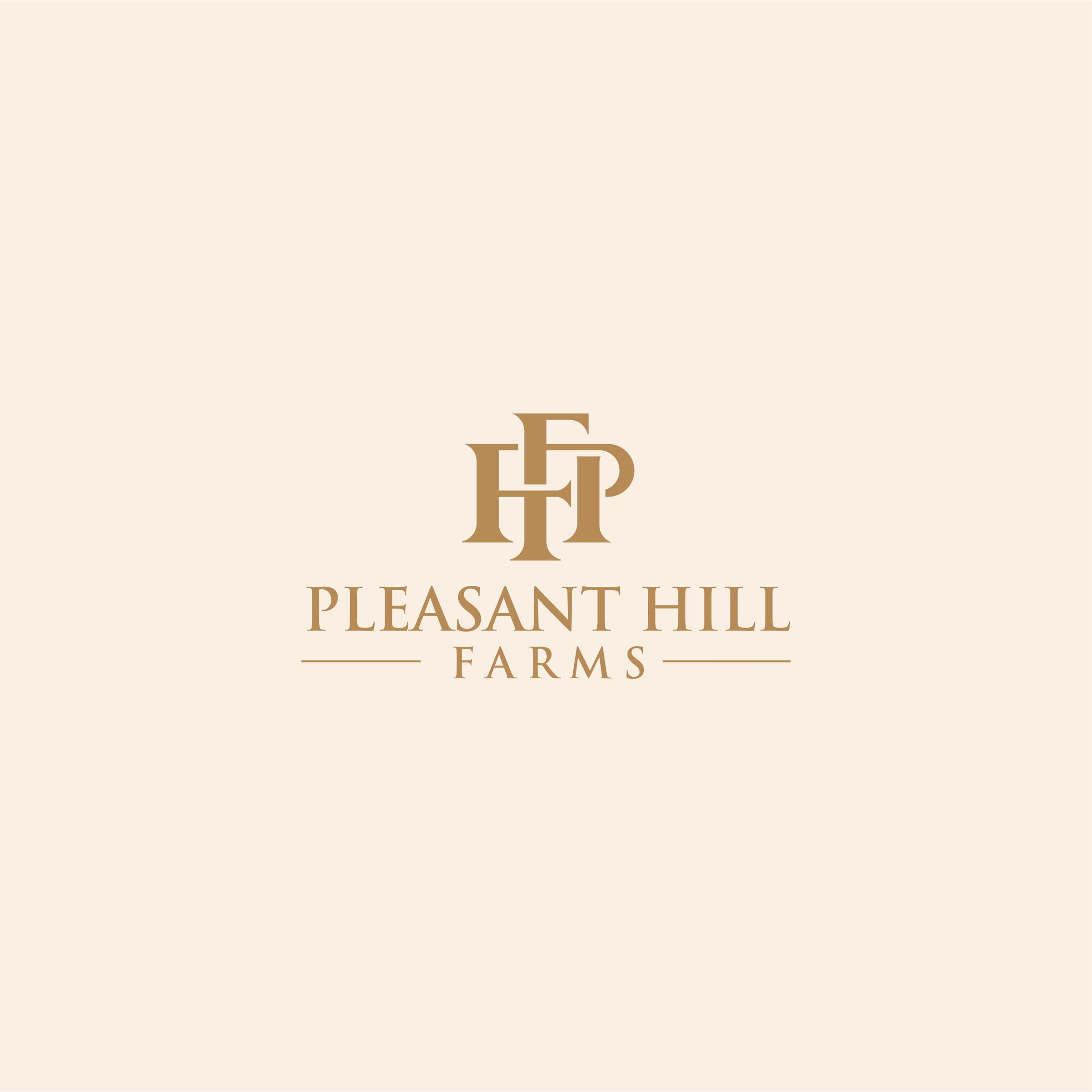 Logo-Design von Kusuma Studio für Pleasant Hill Farms | Design #33929129