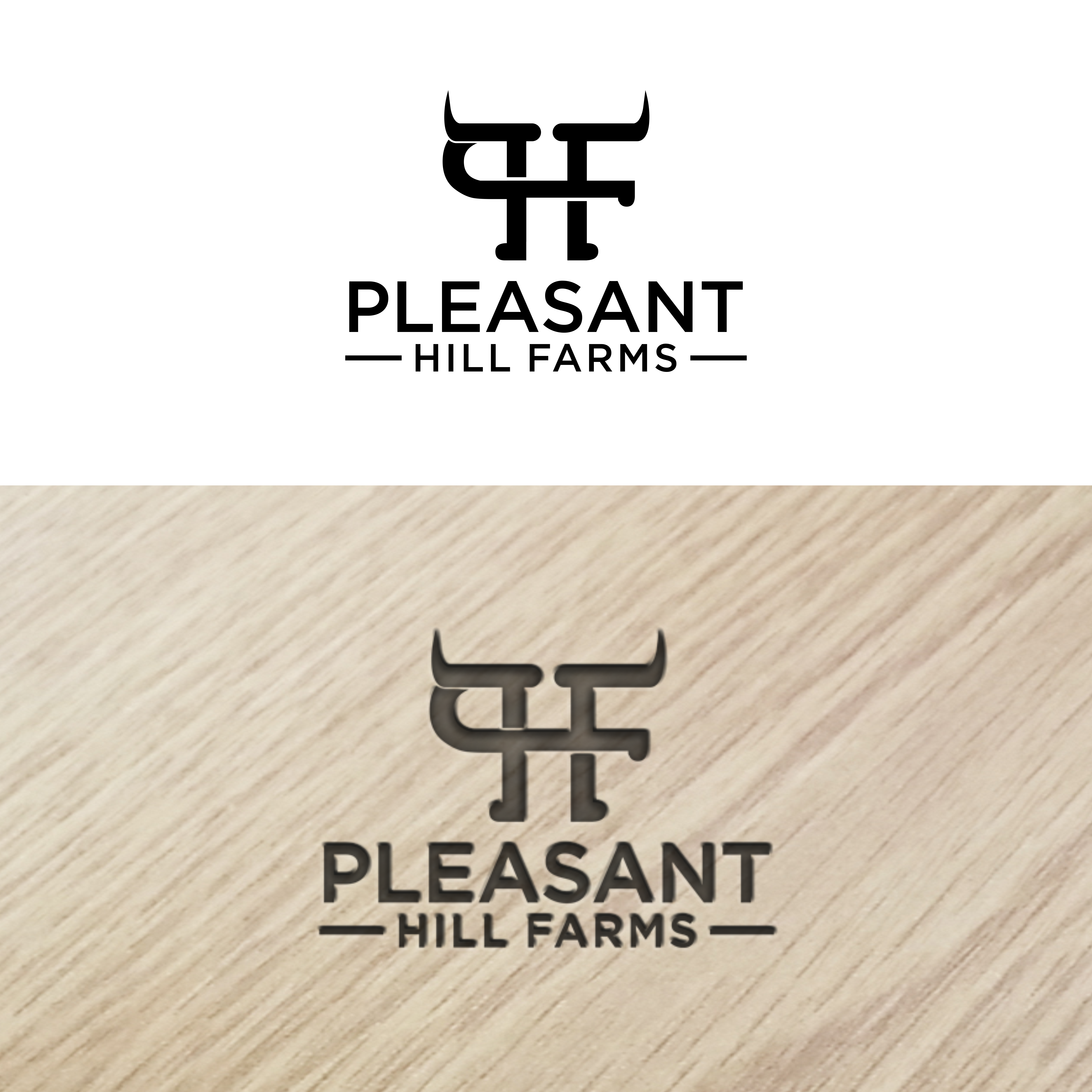 Logo Design by Astro D for Pleasant Hill Farms | Design #34046584