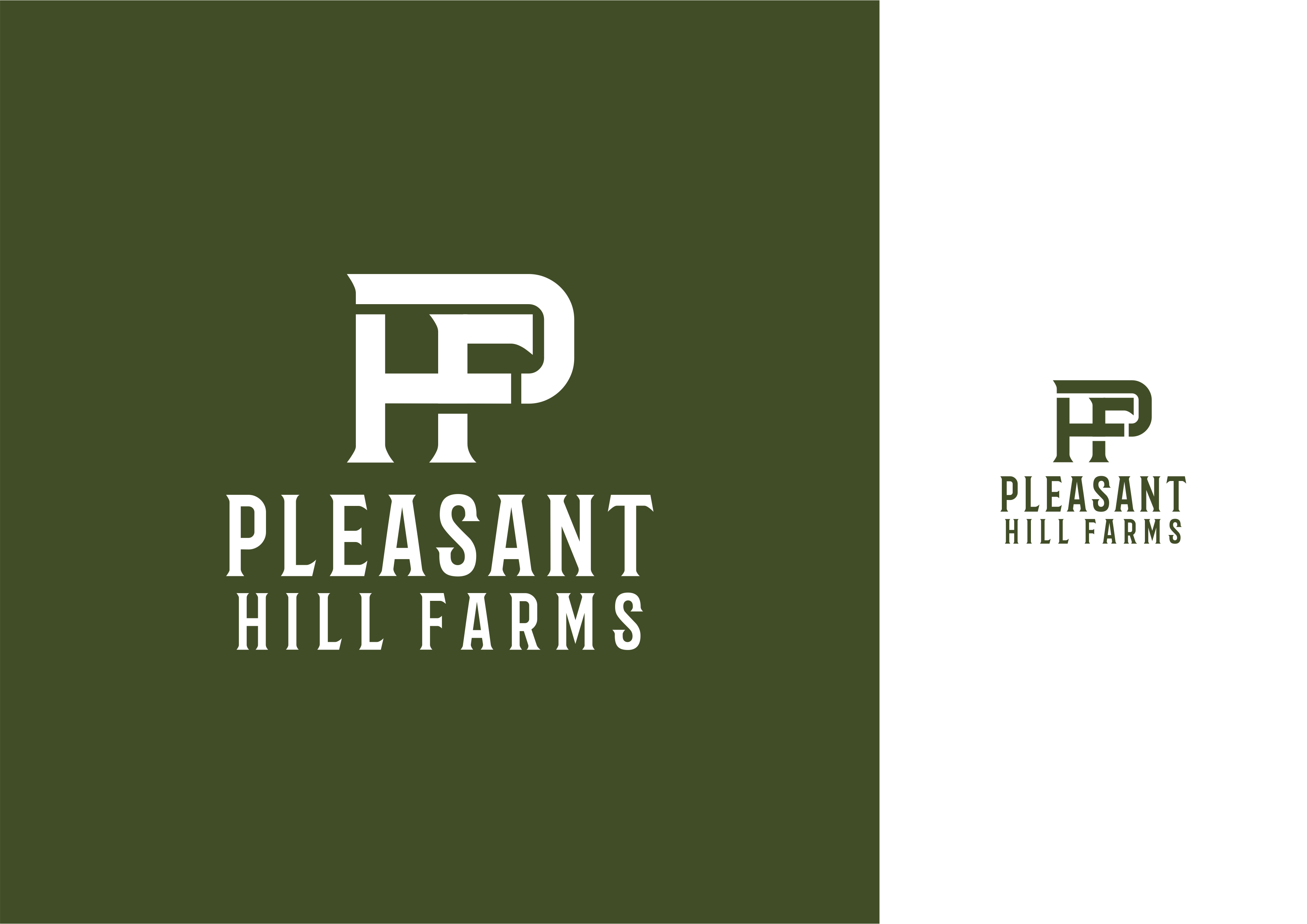 Logo Design by ammar_ed for Pleasant Hill Farms | Design #33938687