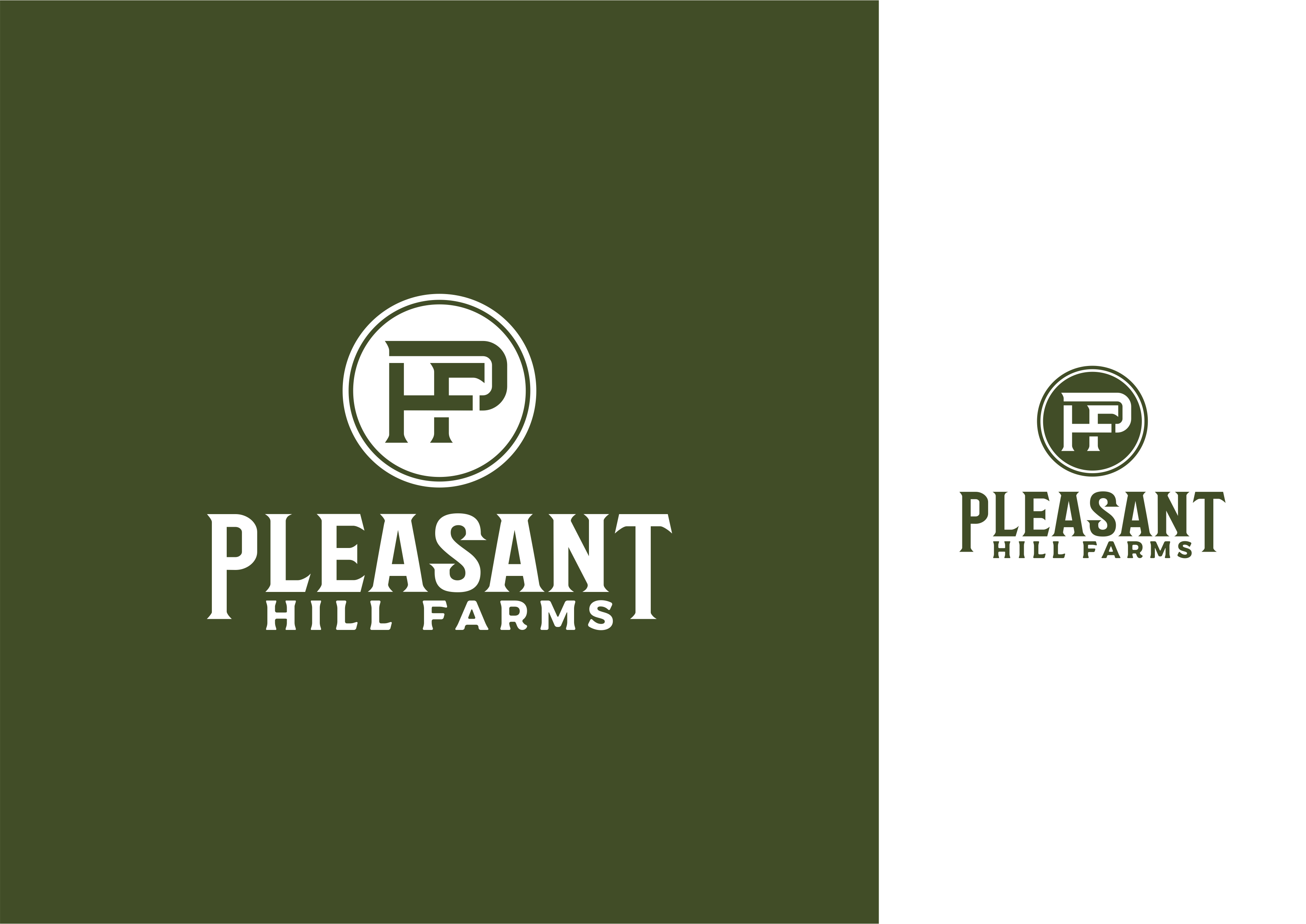 Logo Design by ammar_ed for Pleasant Hill Farms | Design #33938908