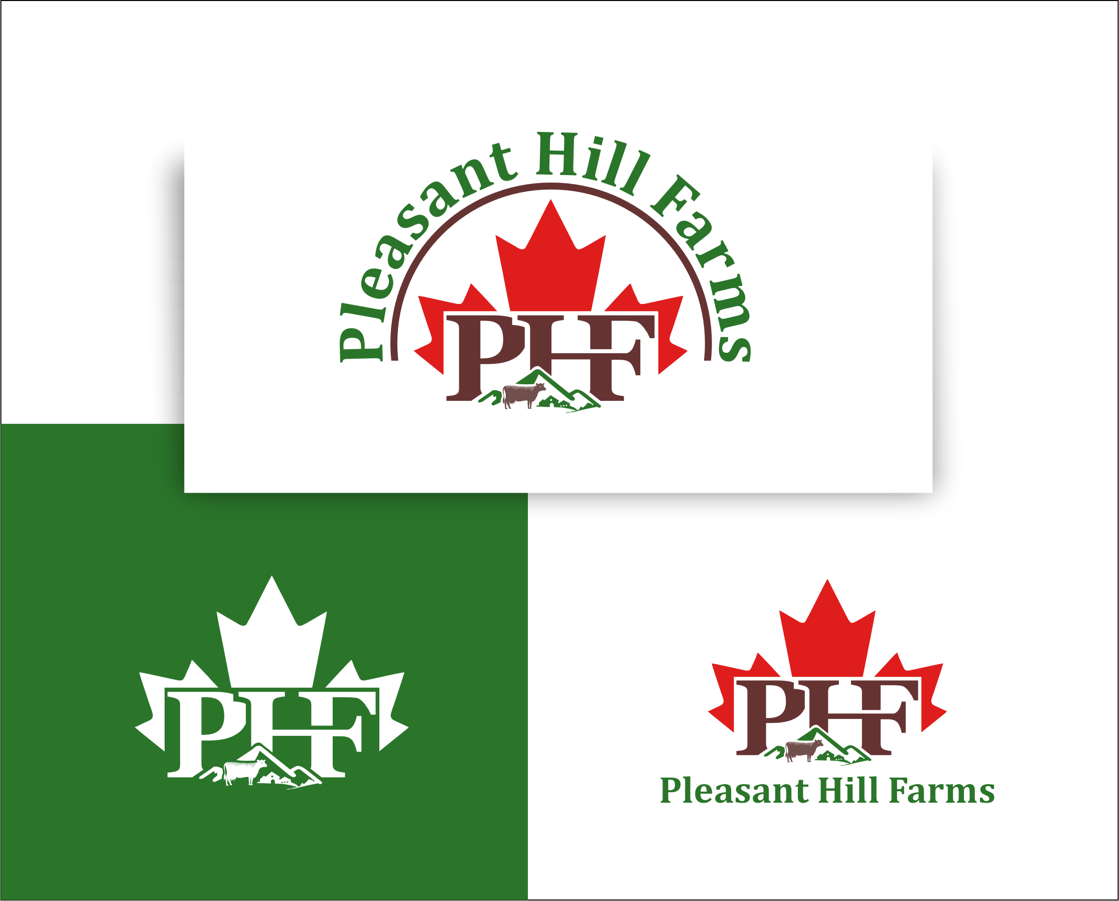 Logo Design by Udaya G for Pleasant Hill Farms | Design #33943098