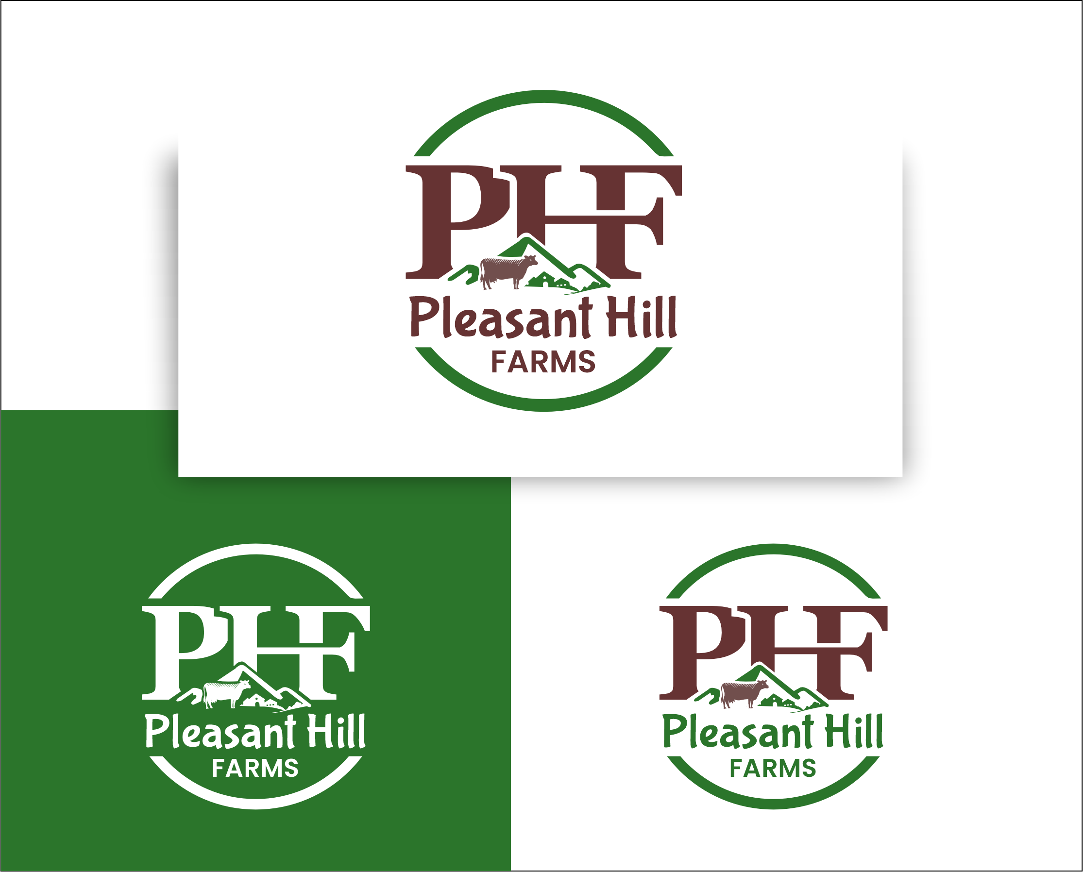 Logo Design by Udaya G for Pleasant Hill Farms | Design #33943100