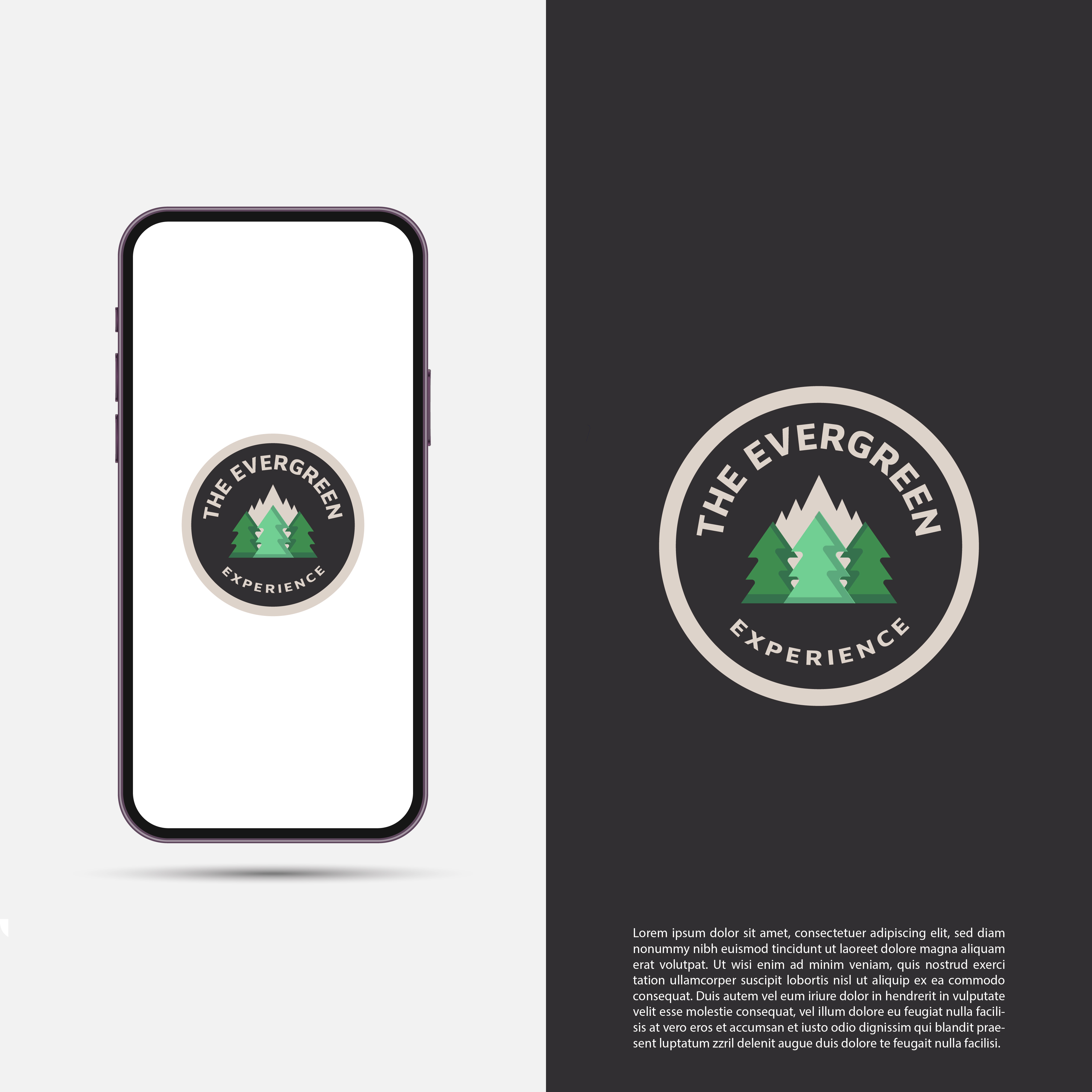 Logo Design by Echelon for The Evergreen Experience | Design #33927286