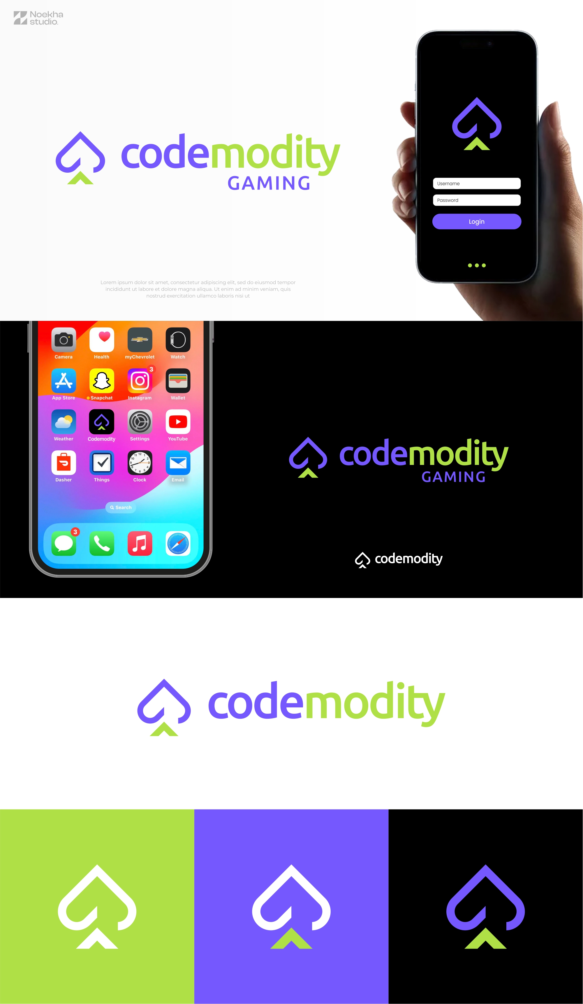 Logo Design by Noekha Studio for Codemodity Kft | Design #33930924