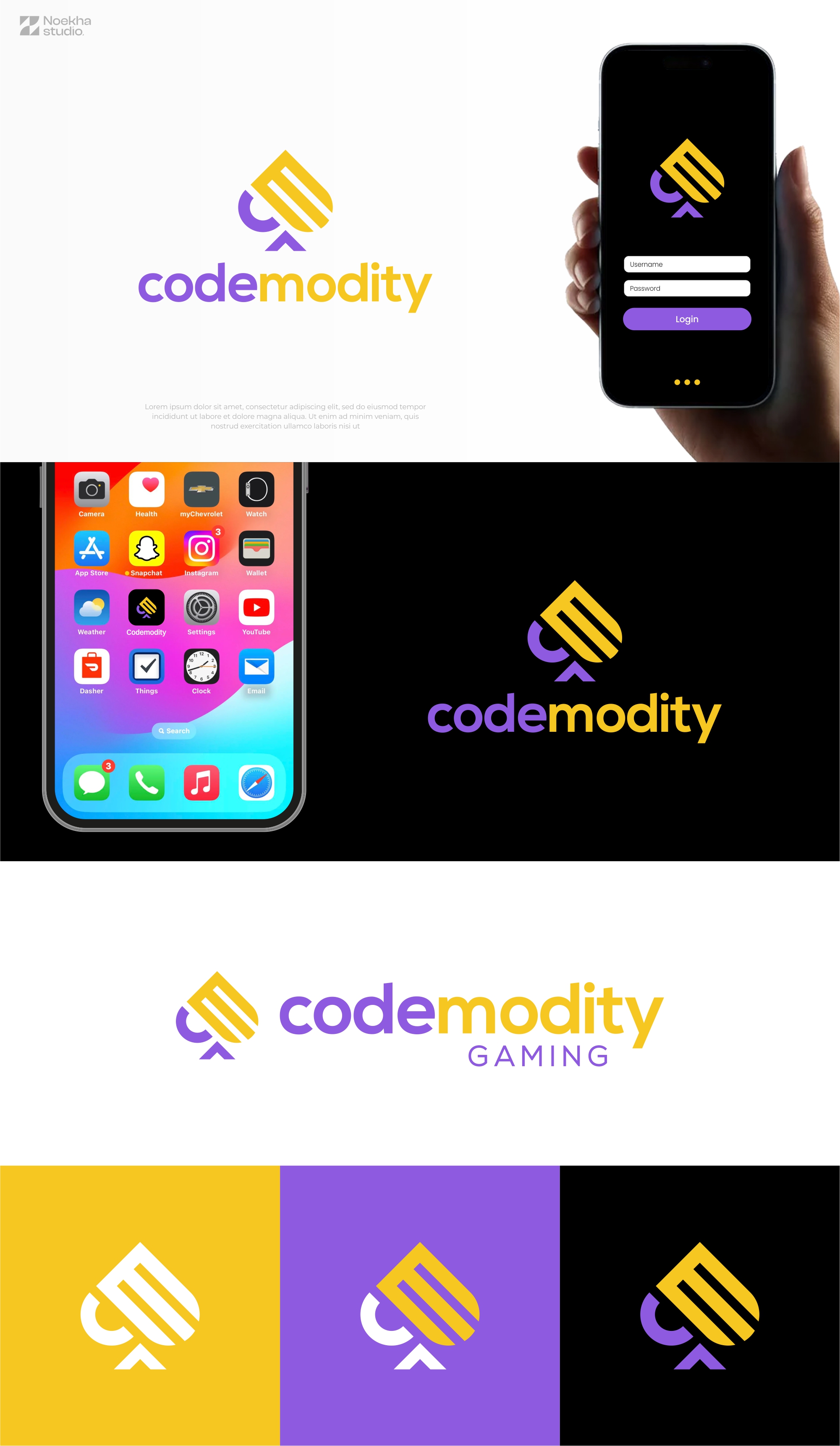 Logo Design by Noekha Studio for Codemodity Kft | Design #33930931