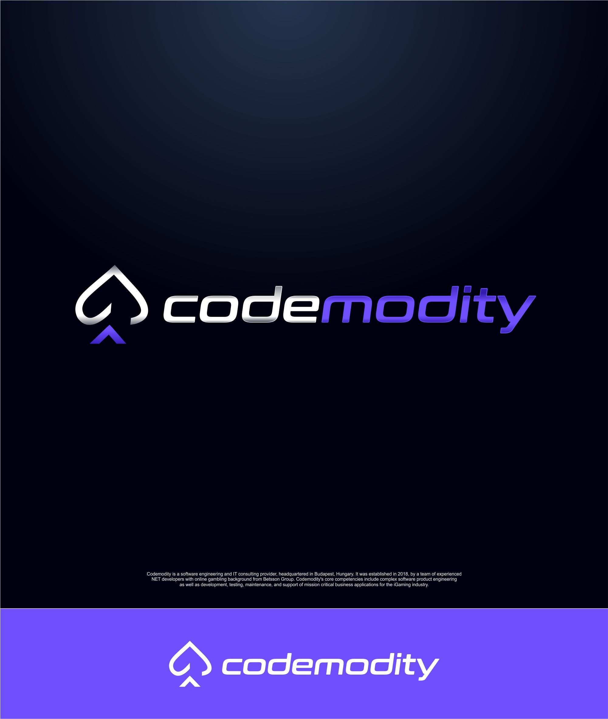 Logo Design by agustian spades for Codemodity Kft | Design #33958168