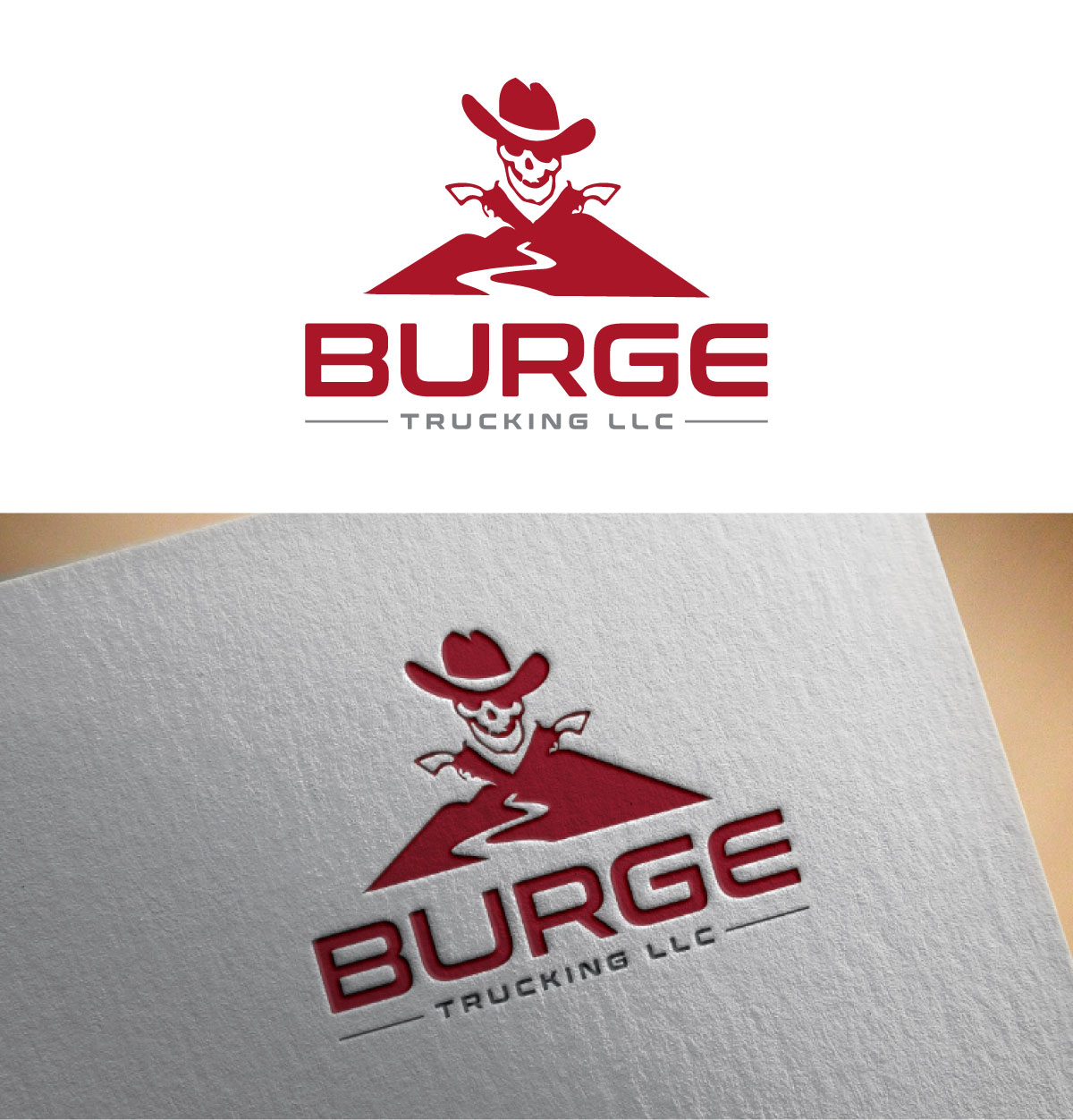 Logo-Design von Danial07 für Burge Trucking LLC | Design #33930473