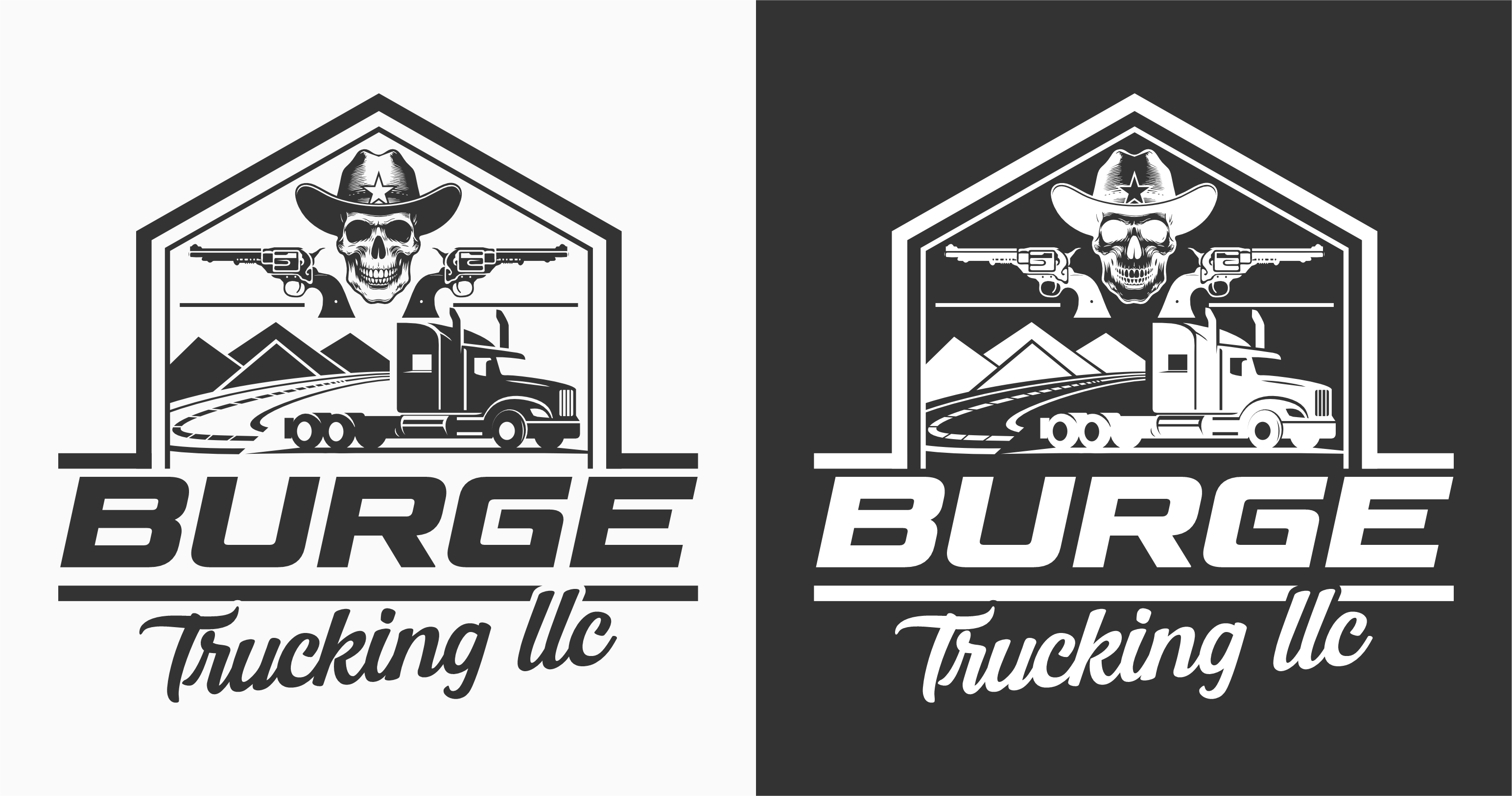 Logo Design by erikdesign for Burge Trucking LLC | Design #33928213