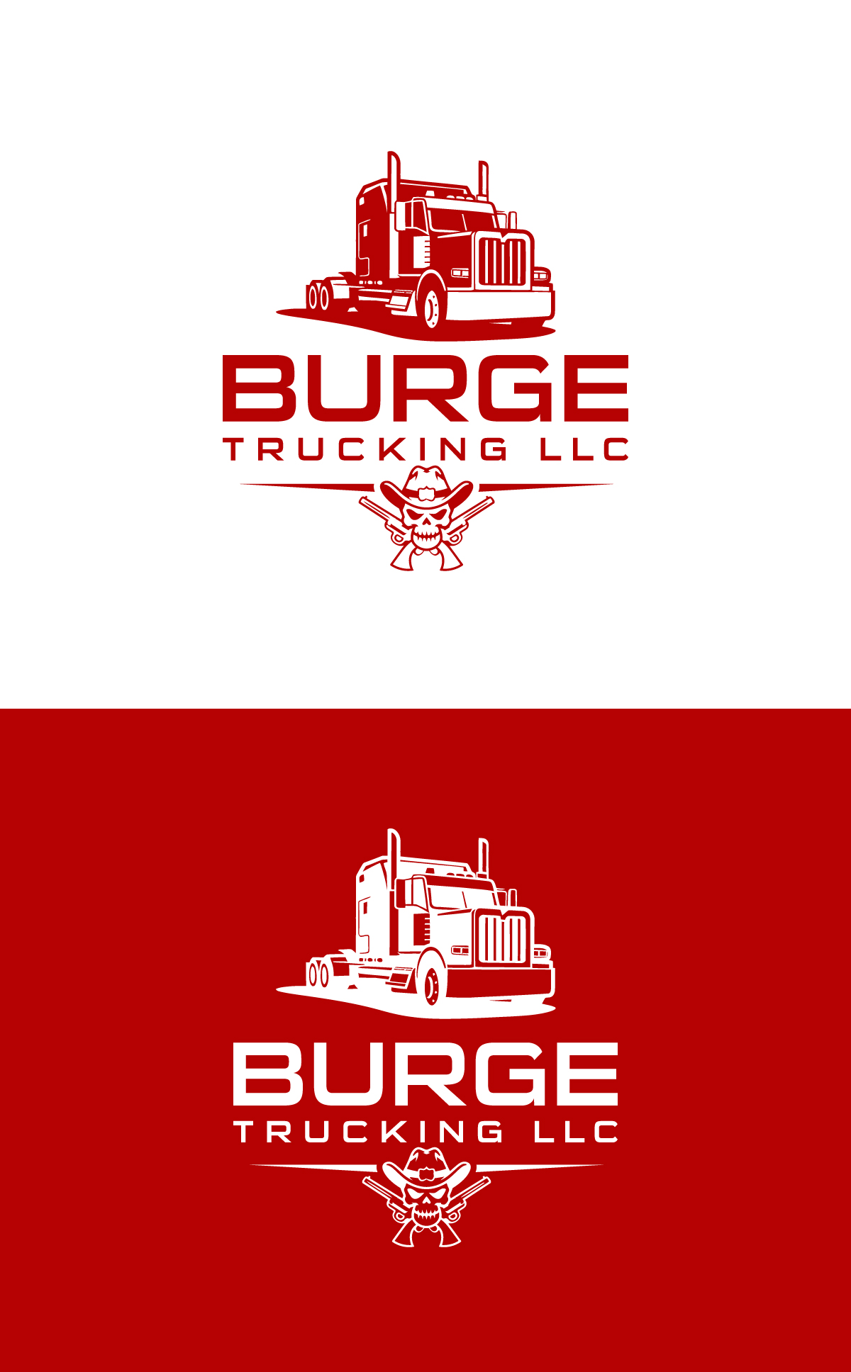 Logo Design by apik. for Burge Trucking LLC | Design #33926247