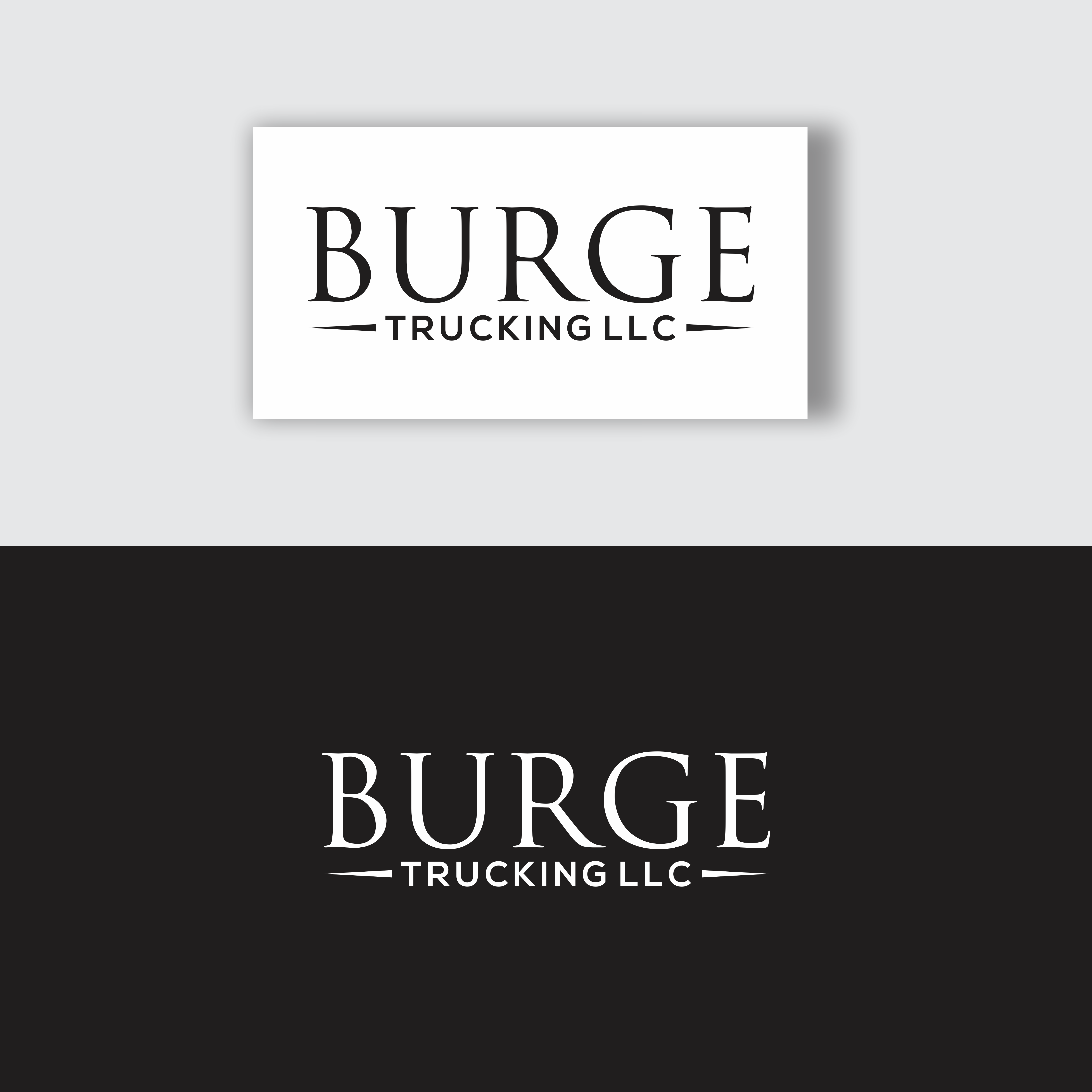Design de Logo par cahdesign pour Burge Trucking LLC | Design #33925844