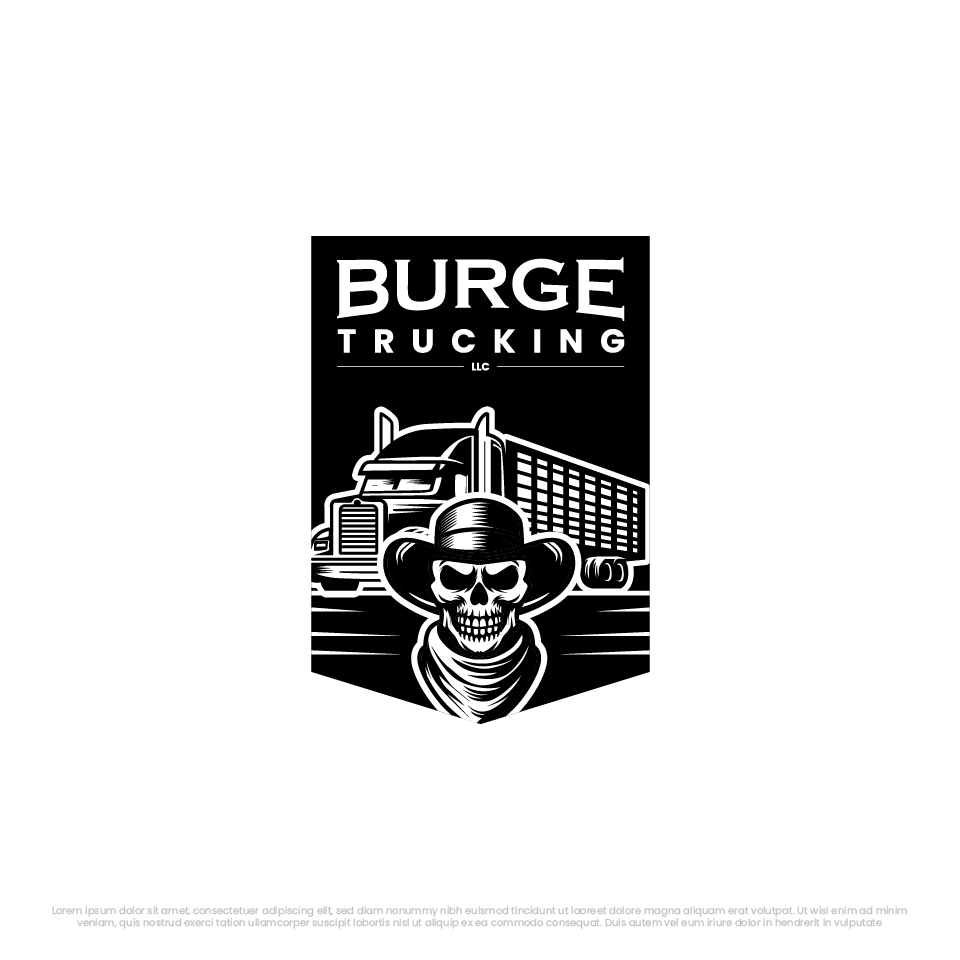 Logo-Design von Kayla. für Burge Trucking LLC | Design #33928340