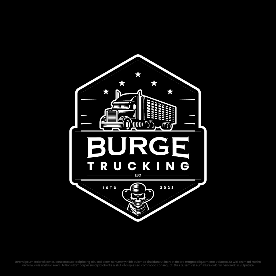 Logo Design by Kayla. for Burge Trucking LLC | Design #33928422