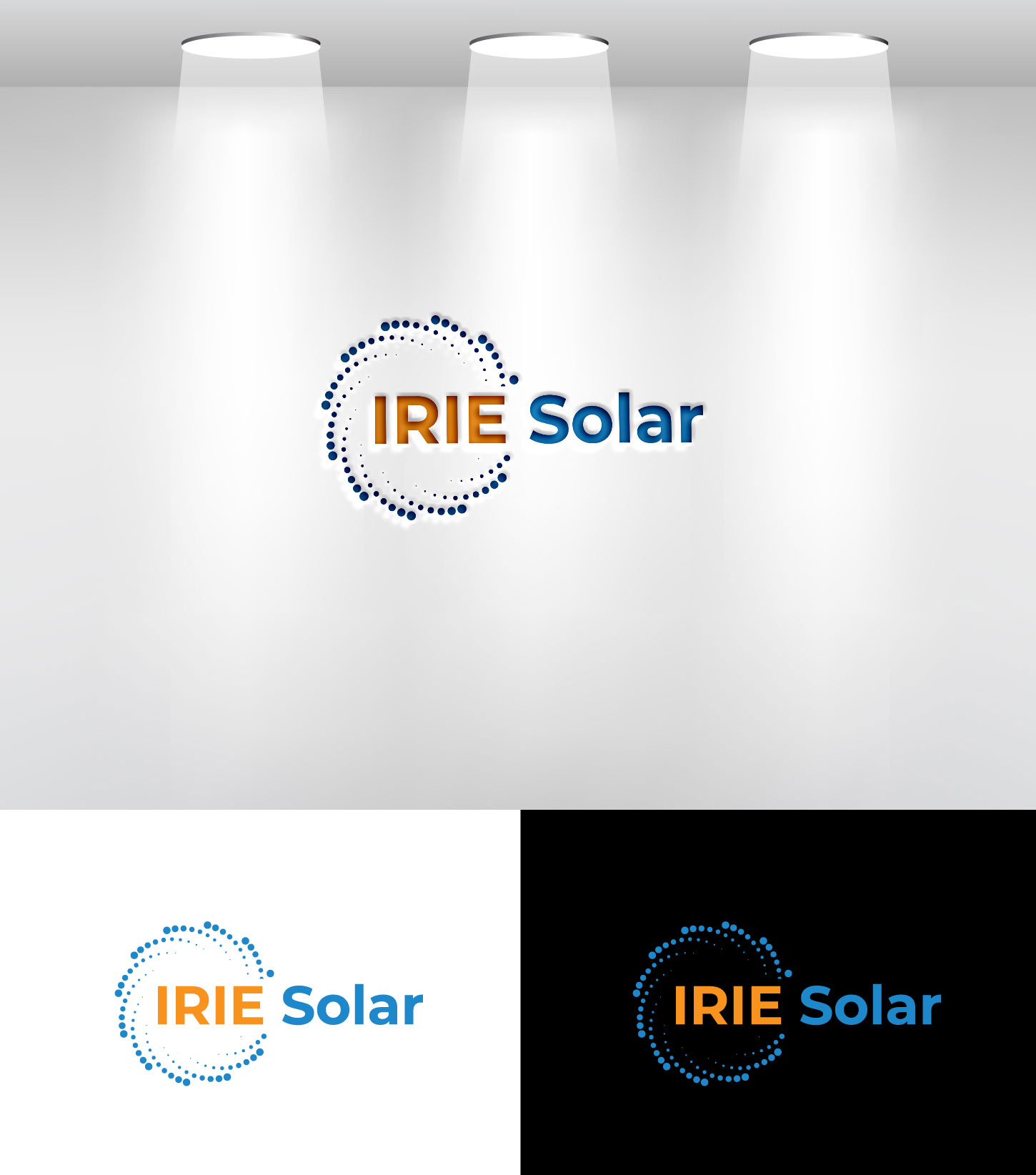 Logo Design by Mi Design1 for IRIE Solar | Design #33931778