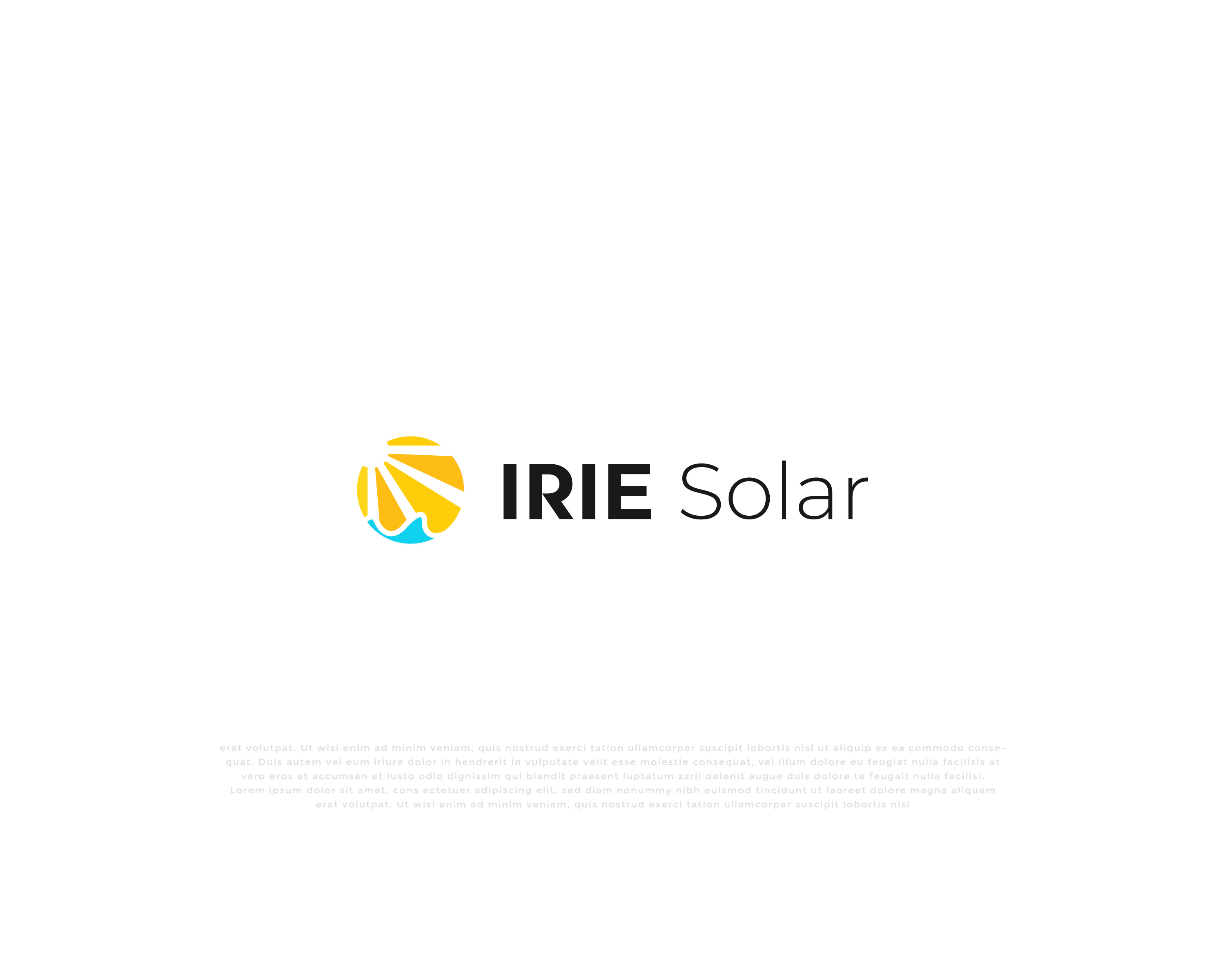 Logo-Design von mehedi.h für IRIE Solar | Design #33930159