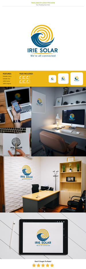 Logo-Design von VectorForge für IRIE Solar | Design: #33933657