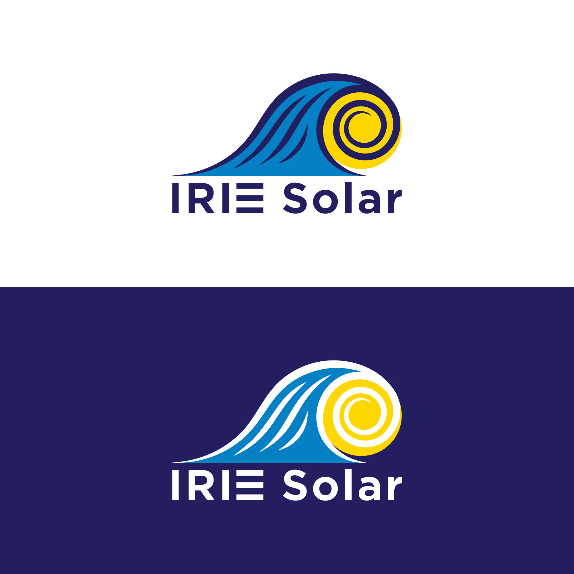 Logo Design by loveqis for IRIE Solar | Design #33930978