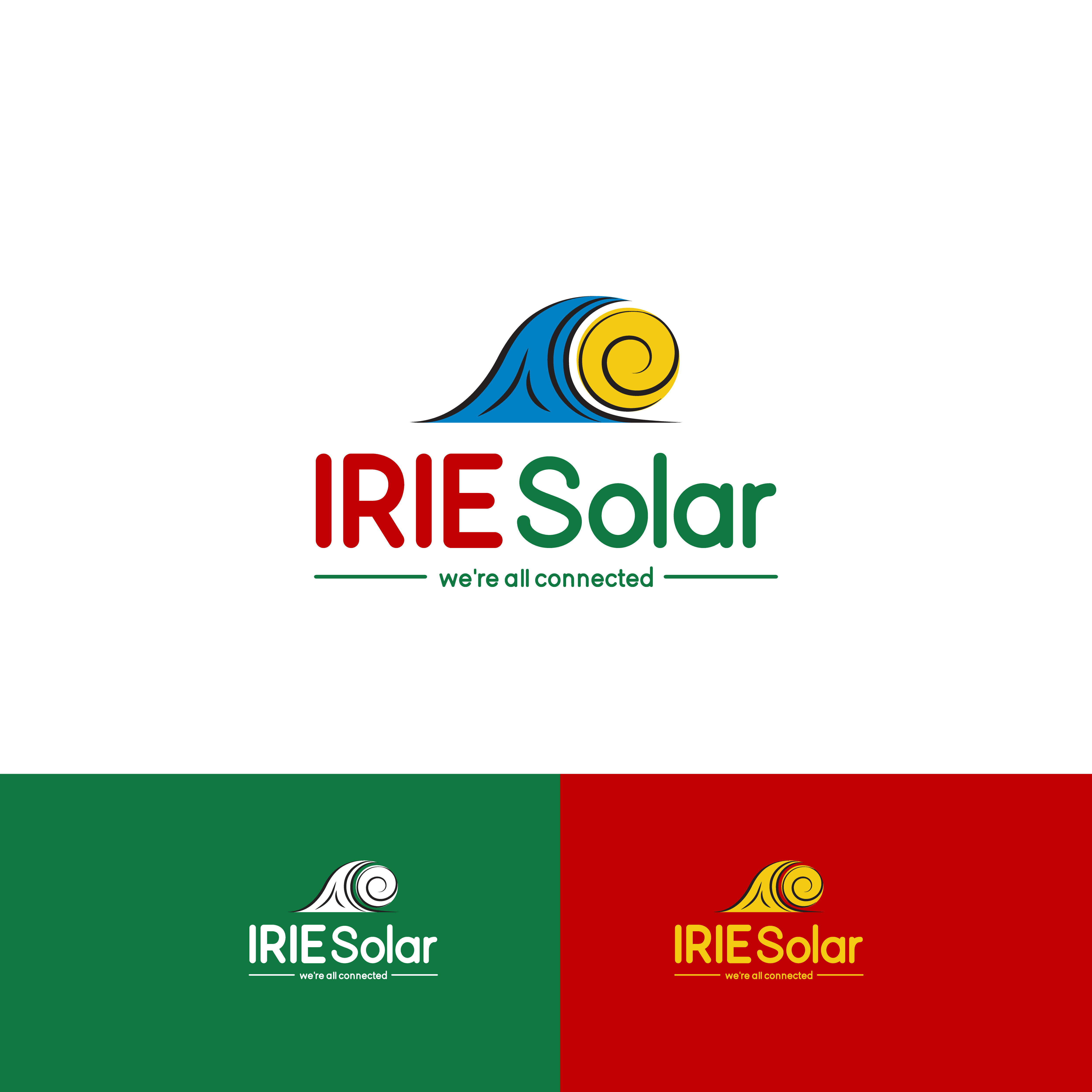Logo Design by ainee4 for IRIE Solar | Design #33930019