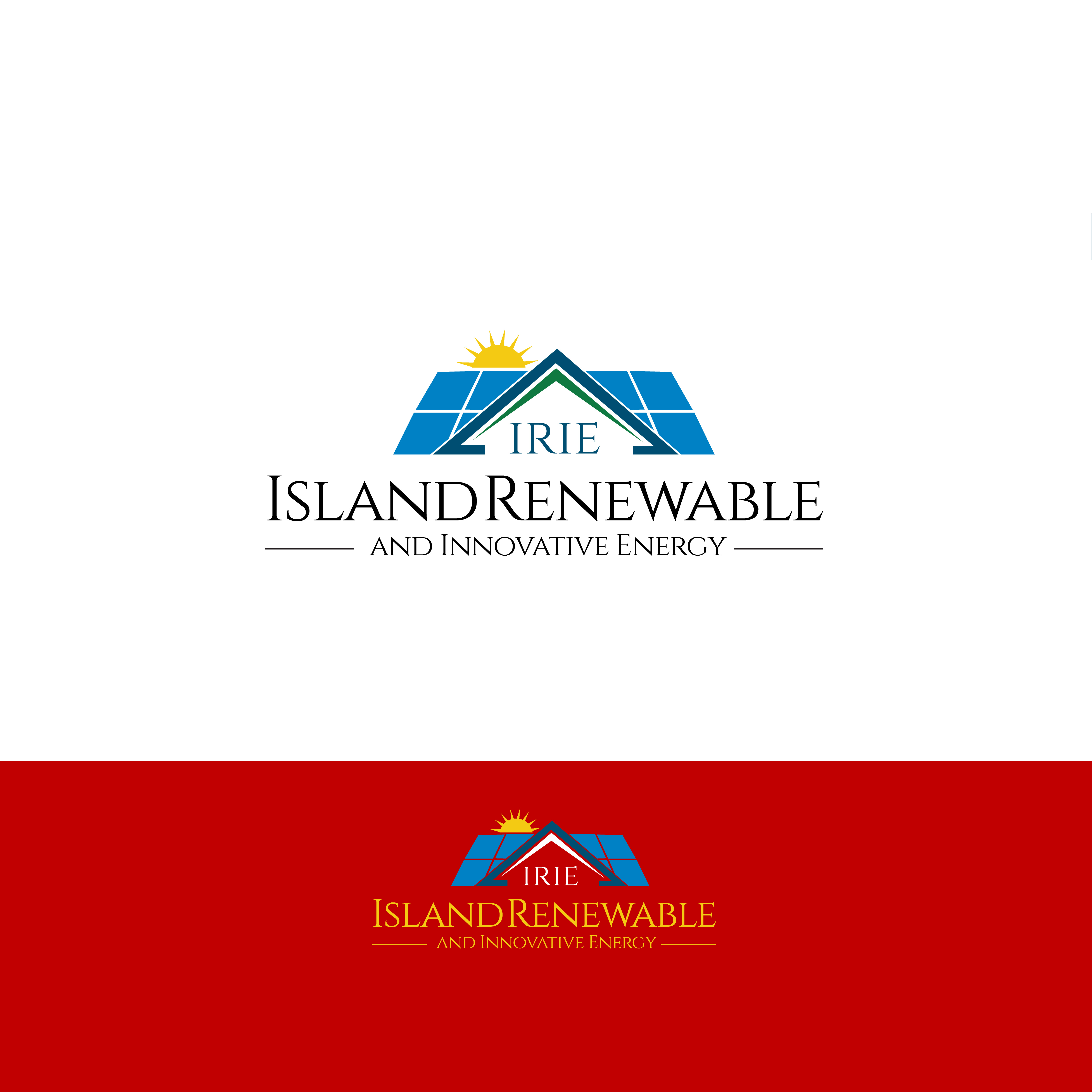 Logo Design by ainee4 for IRIE Solar | Design #33933614
