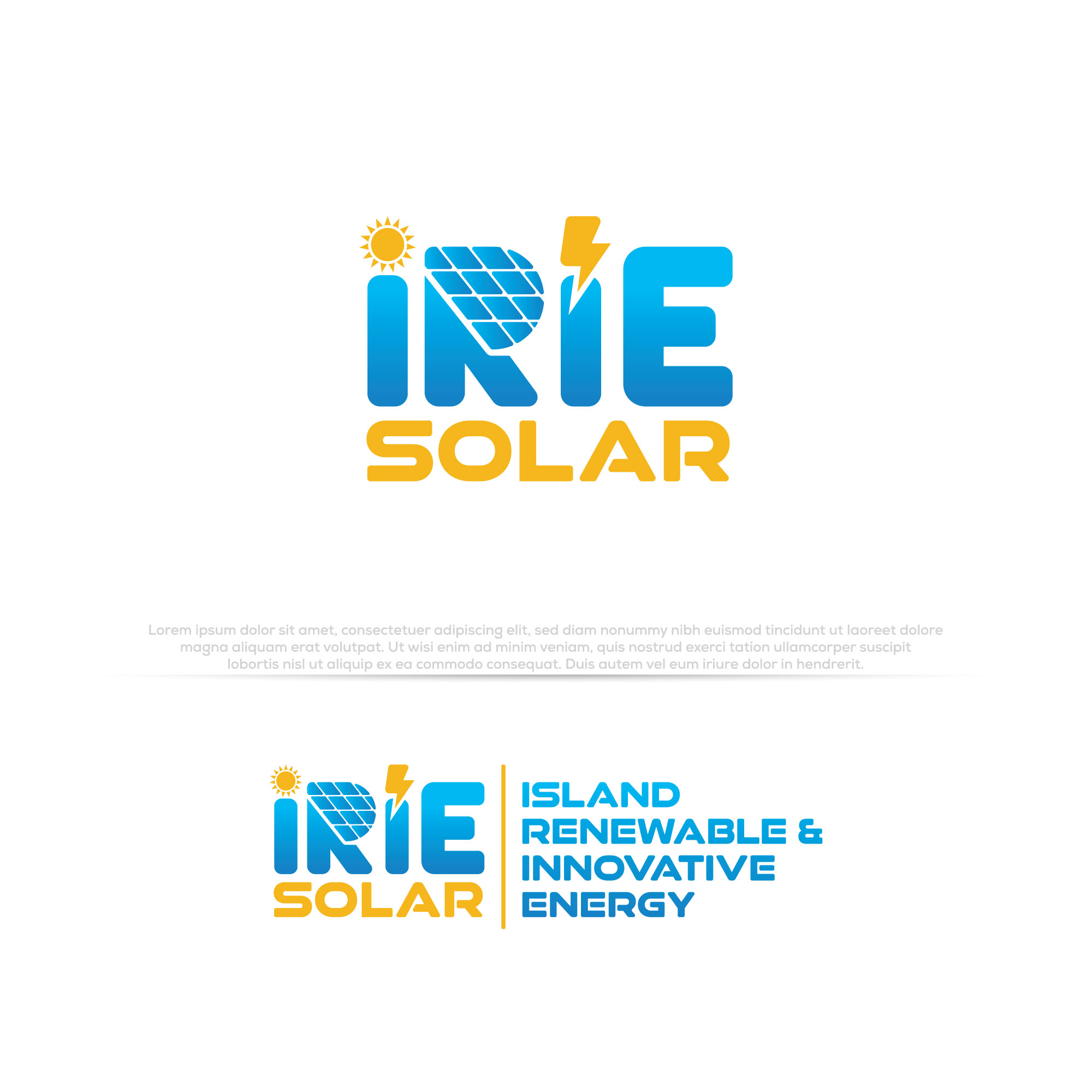 Logo-Design von Pilot_DesignR™ für IRIE Solar | Design #33931922