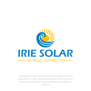 Logo Design by LogoCrafted for IRIE Solar | Design: #33931928