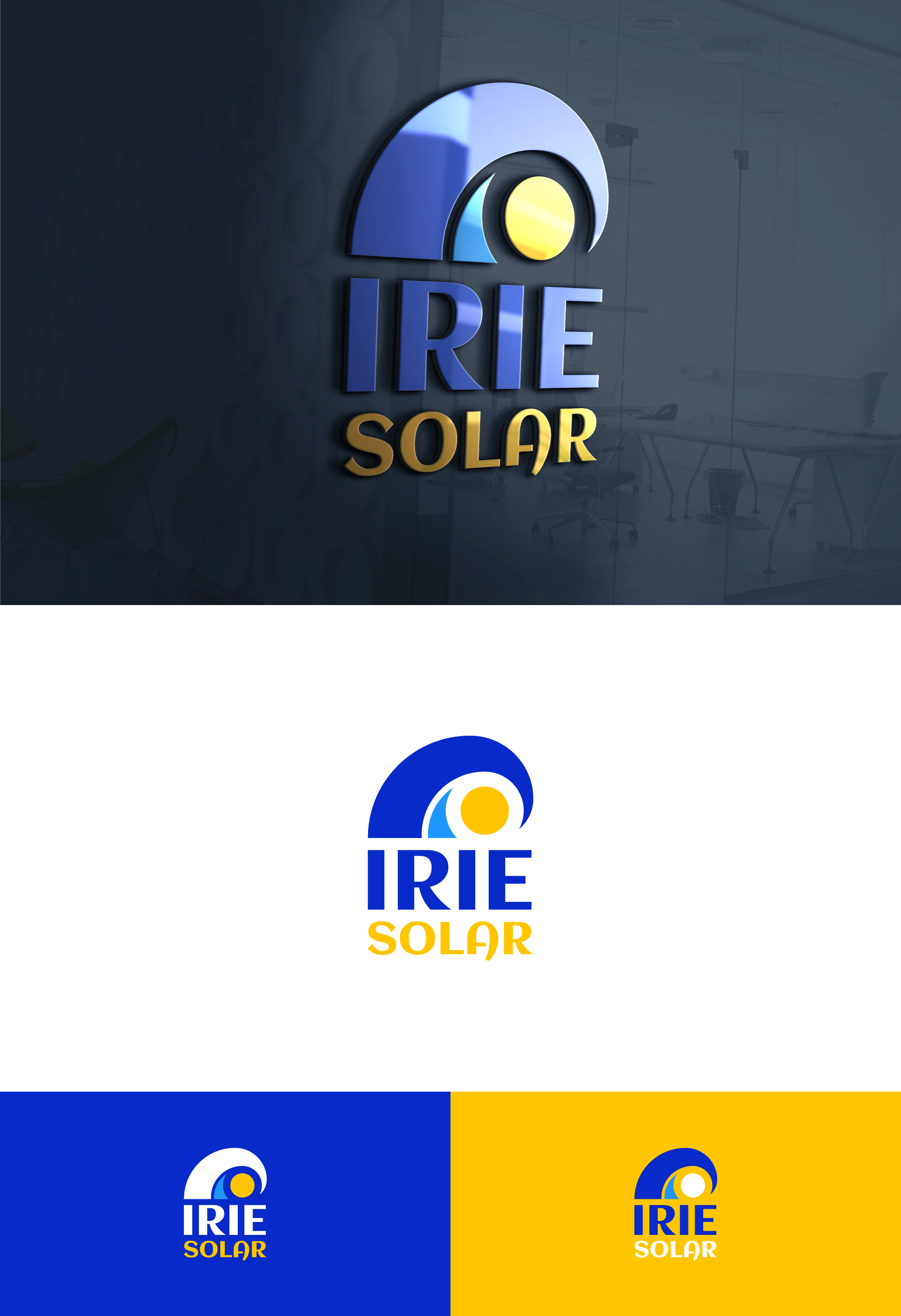 Logo Design by Ami Graphics for IRIE Solar | Design #33931096