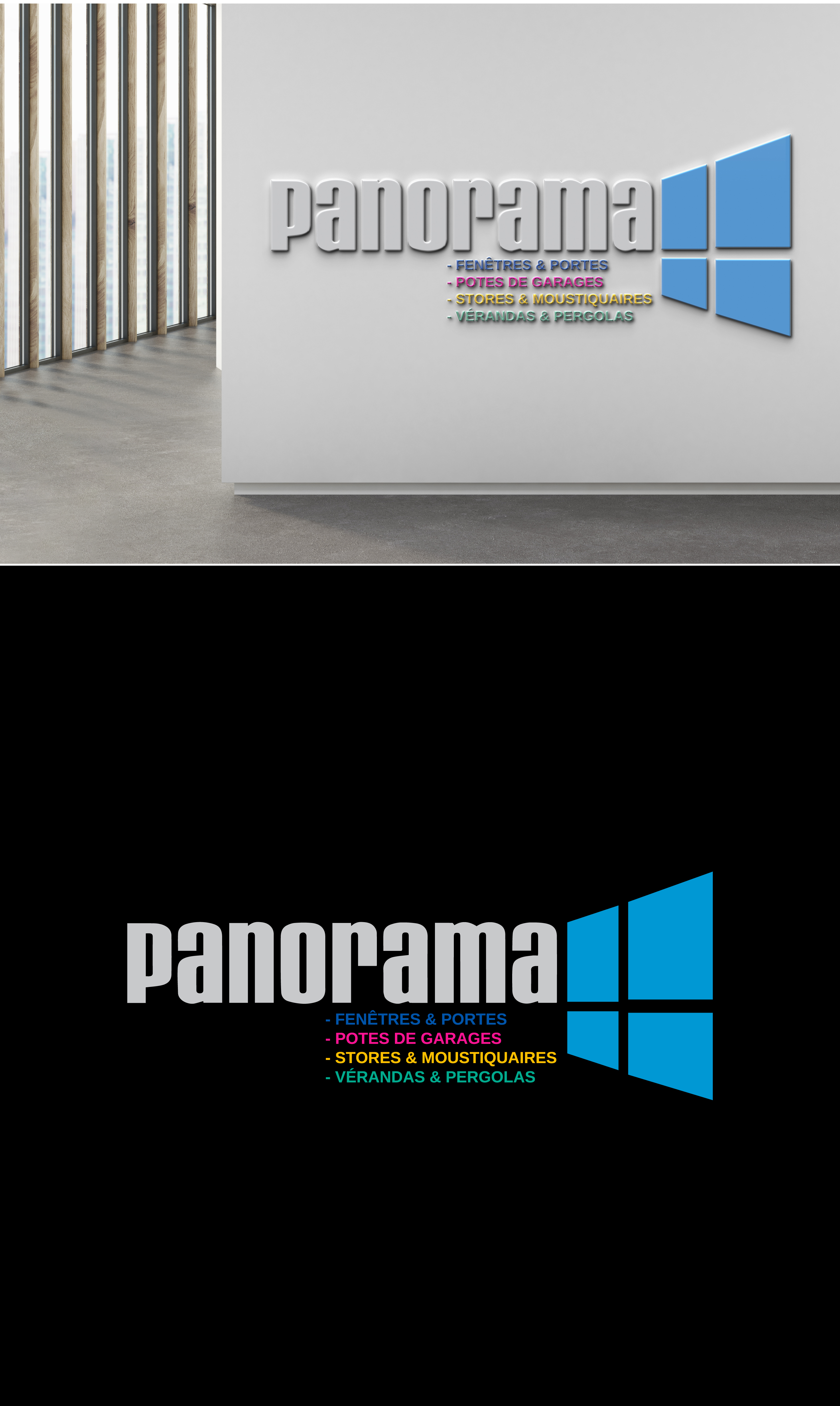 Logo Design by AKTech for Panorama Profil line SA | Design #33932850