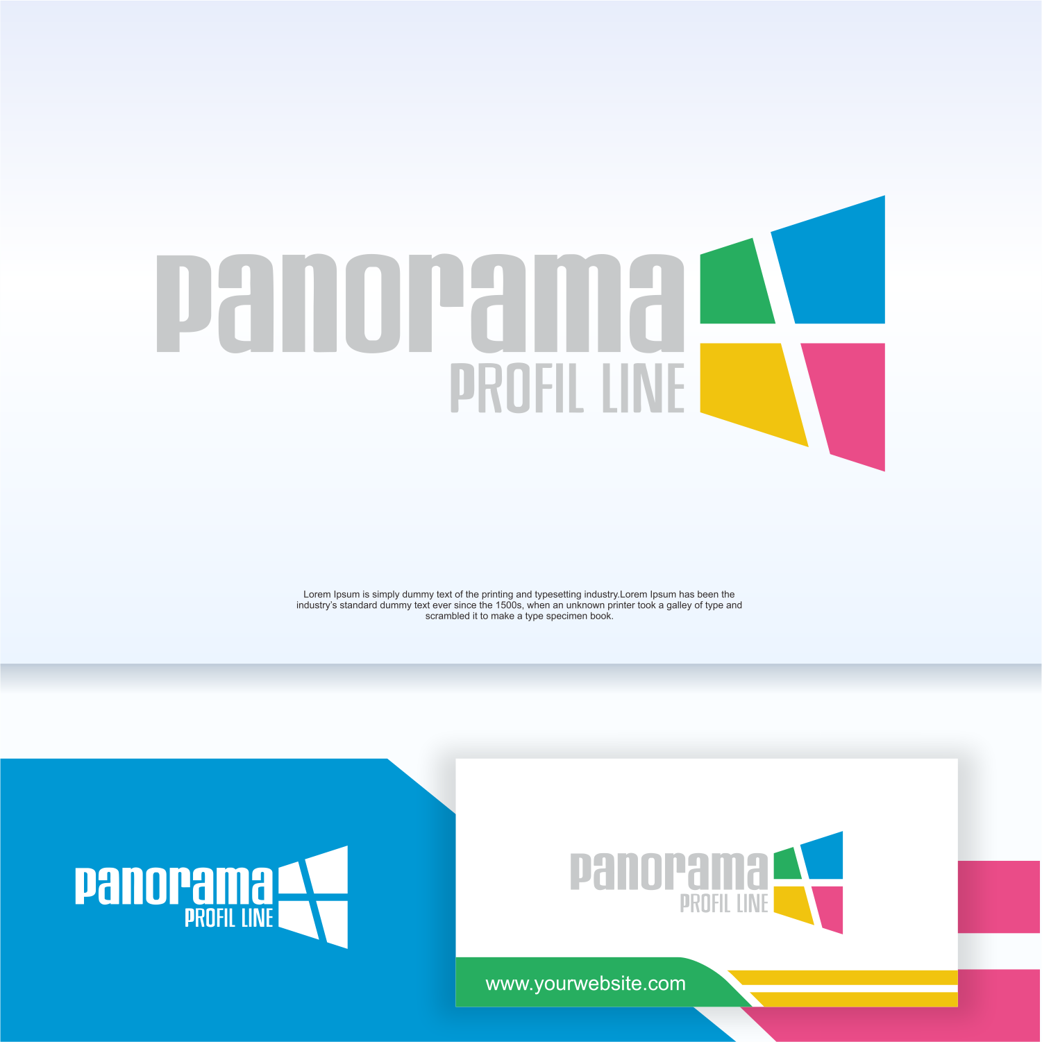 Logo Design by Apache Kretek for Panorama Profil line SA | Design #33929004