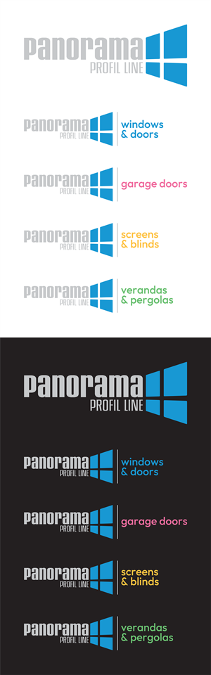 Logo Design by tavi for Panorama Profil line SA | Design: #33930514