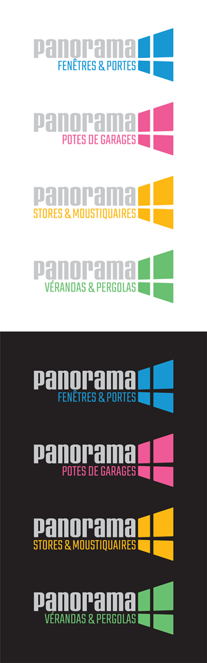 Logo Design by tavi for Panorama Profil line SA | Design: #33932825