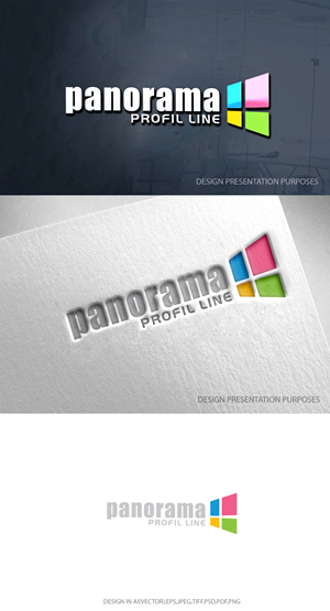 Logo-Design von zebronicgraphic für Panorama Profil line SA | Design: #33931682