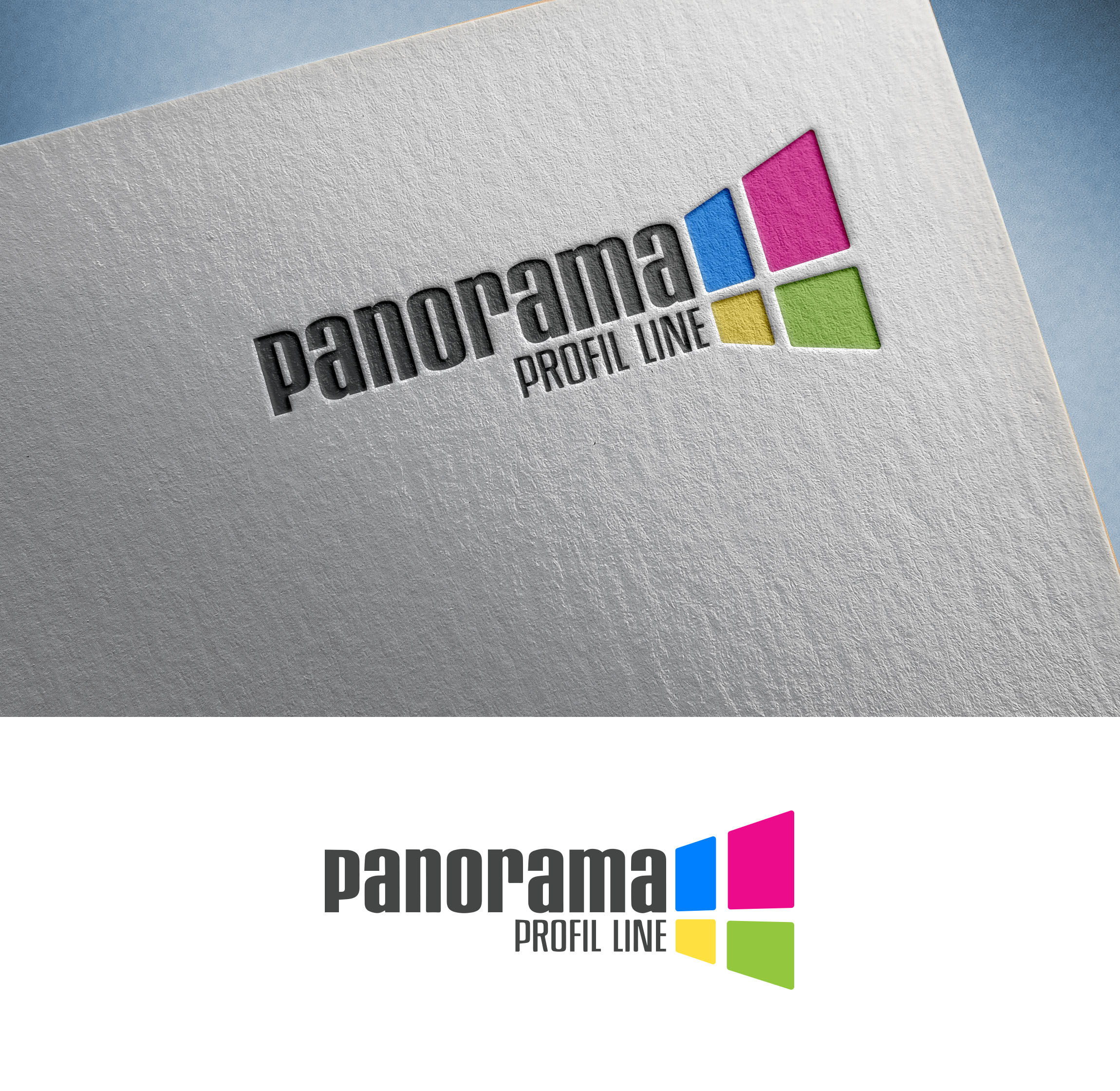 Logo Design by AEXO for Panorama Profil line SA | Design #33928999