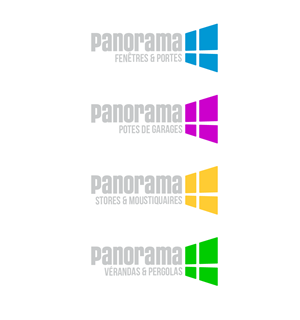 Logo Design by Ayub Zafar for Panorama Profil line SA | Design: #33936831