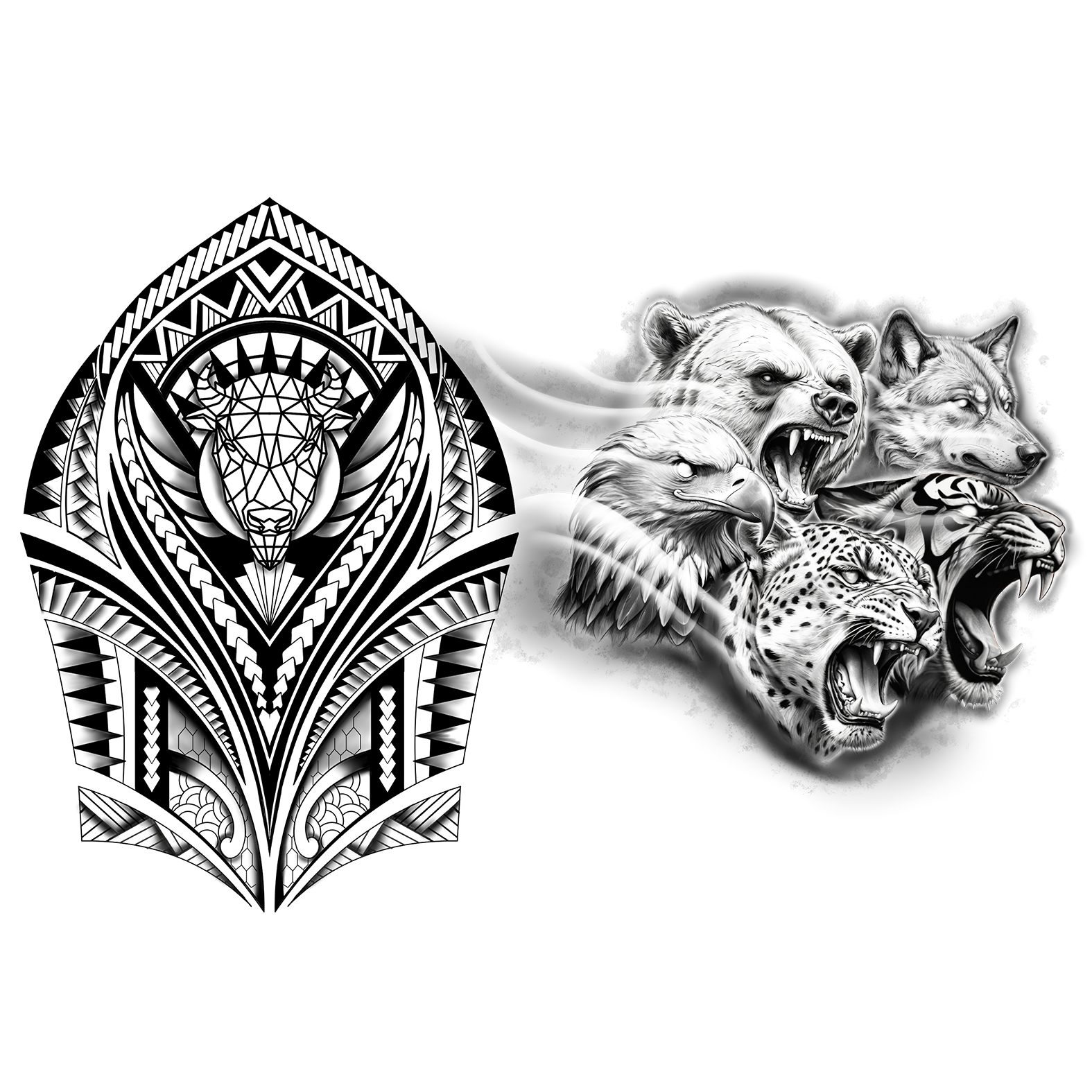 Tattoo Design by Fortunate Studio for this project | Design #33954279