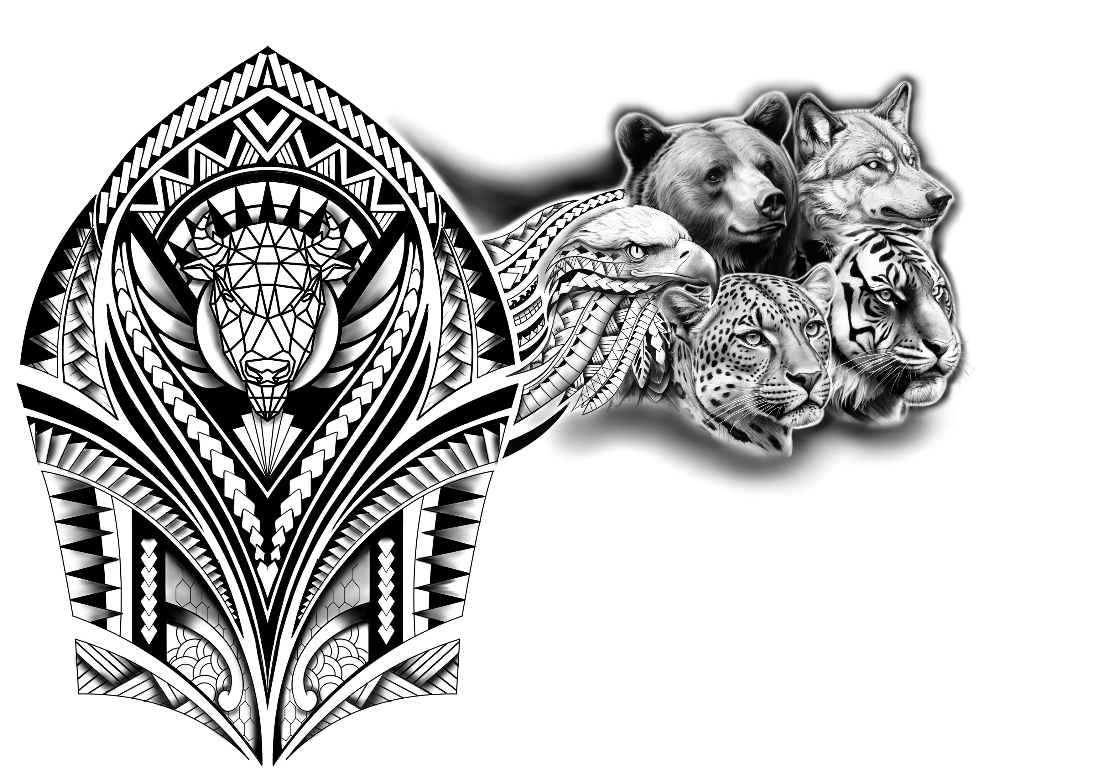 Tattoo Design by Fortunate Studio for this project | Design #33965234