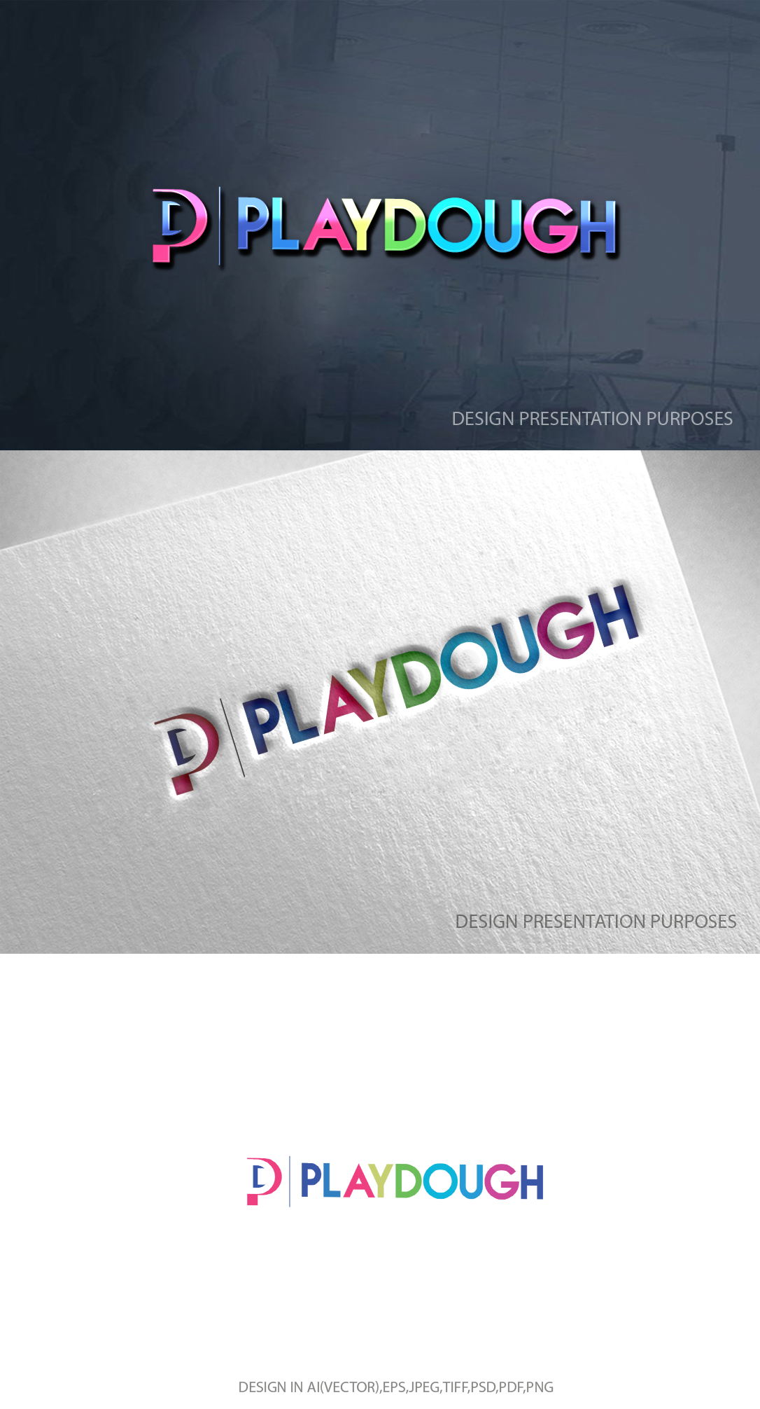 Diseño de Logo por zebronicgraphic para PlayDough | Diseño #33931707