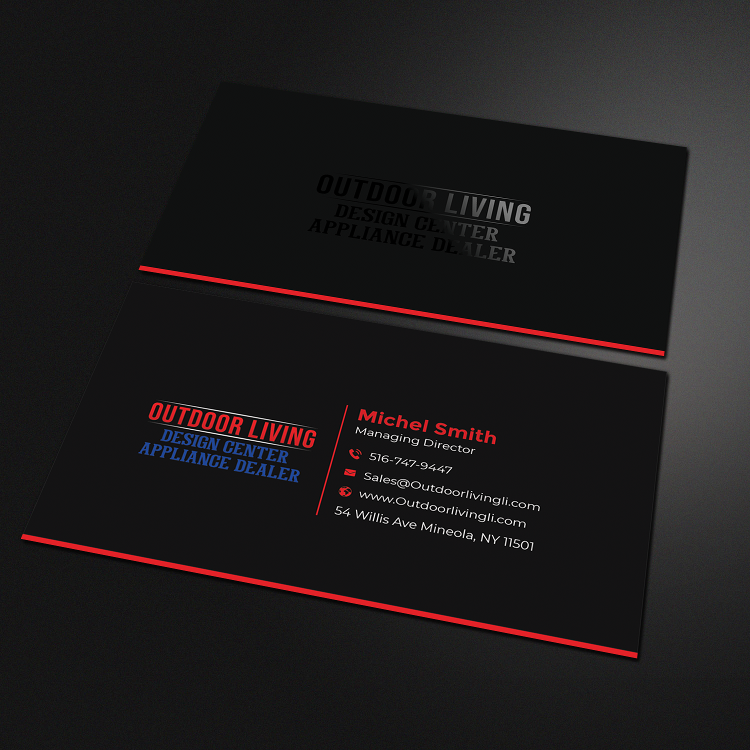Business Card Design by Graphixpointt for this project | Design #33936924