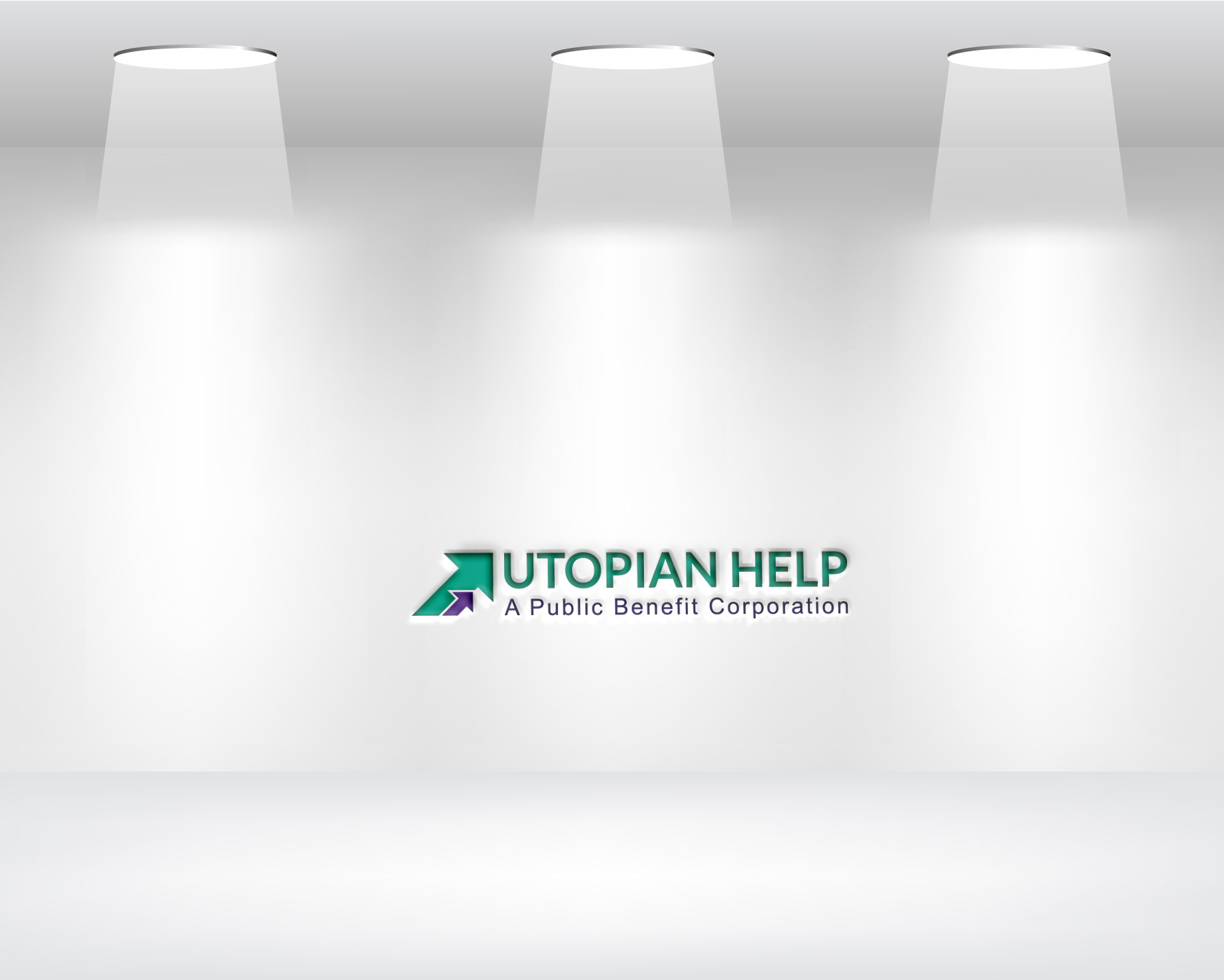 Logo Design by Daniel Khan for Utopian Help PBC | Design #33936700