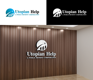 Logo Design by RA-bica for Utopian Help PBC | Design: #33953724