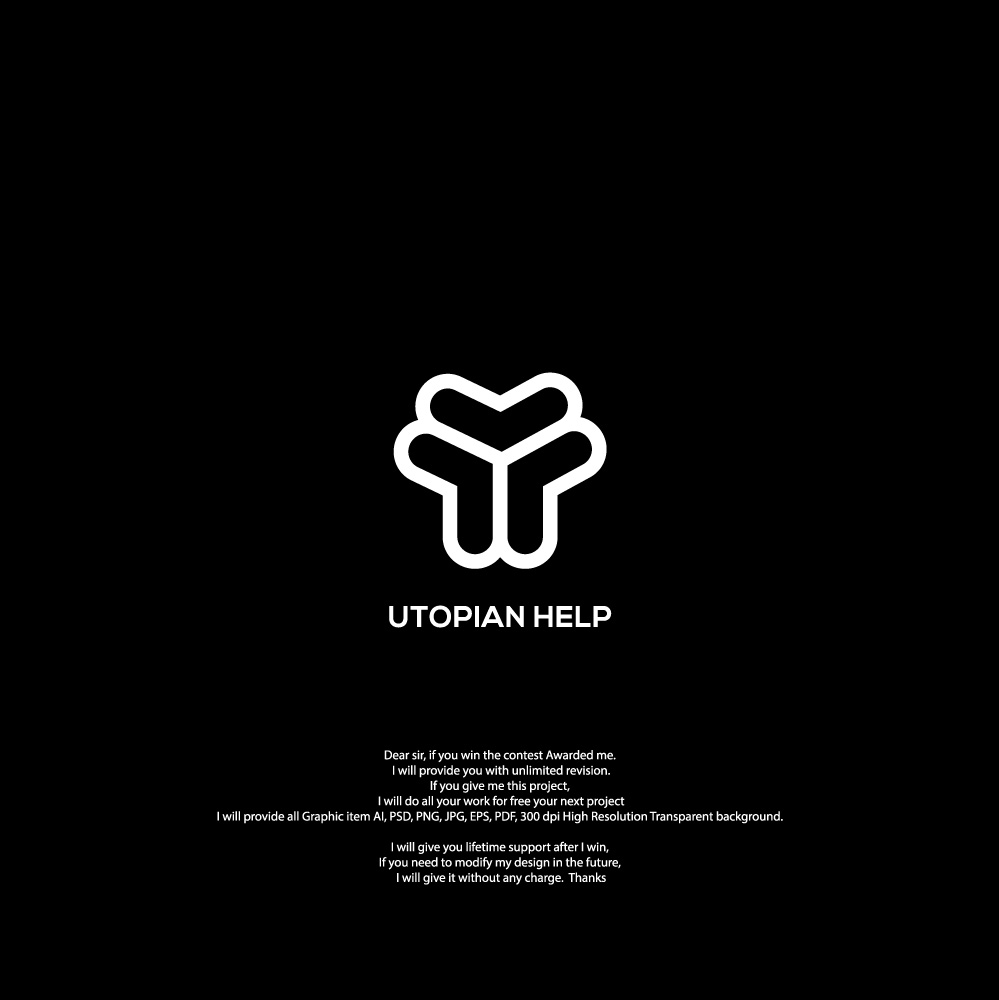 Logo-Design von hossain32 für Utopian Help PBC | Design #33962948