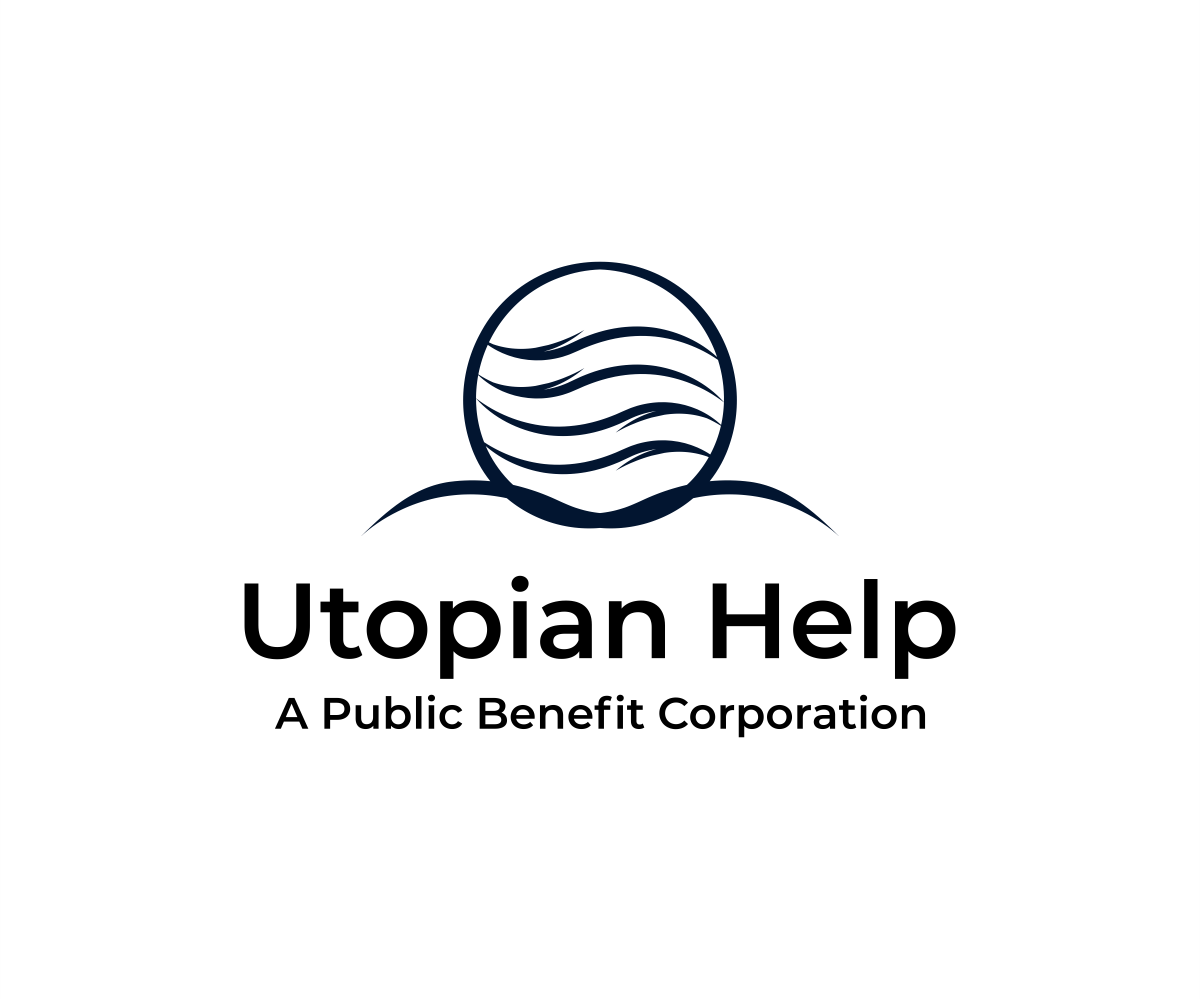 Logo-Design von kalongg langgeng jaya für Utopian Help PBC | Design #33936189