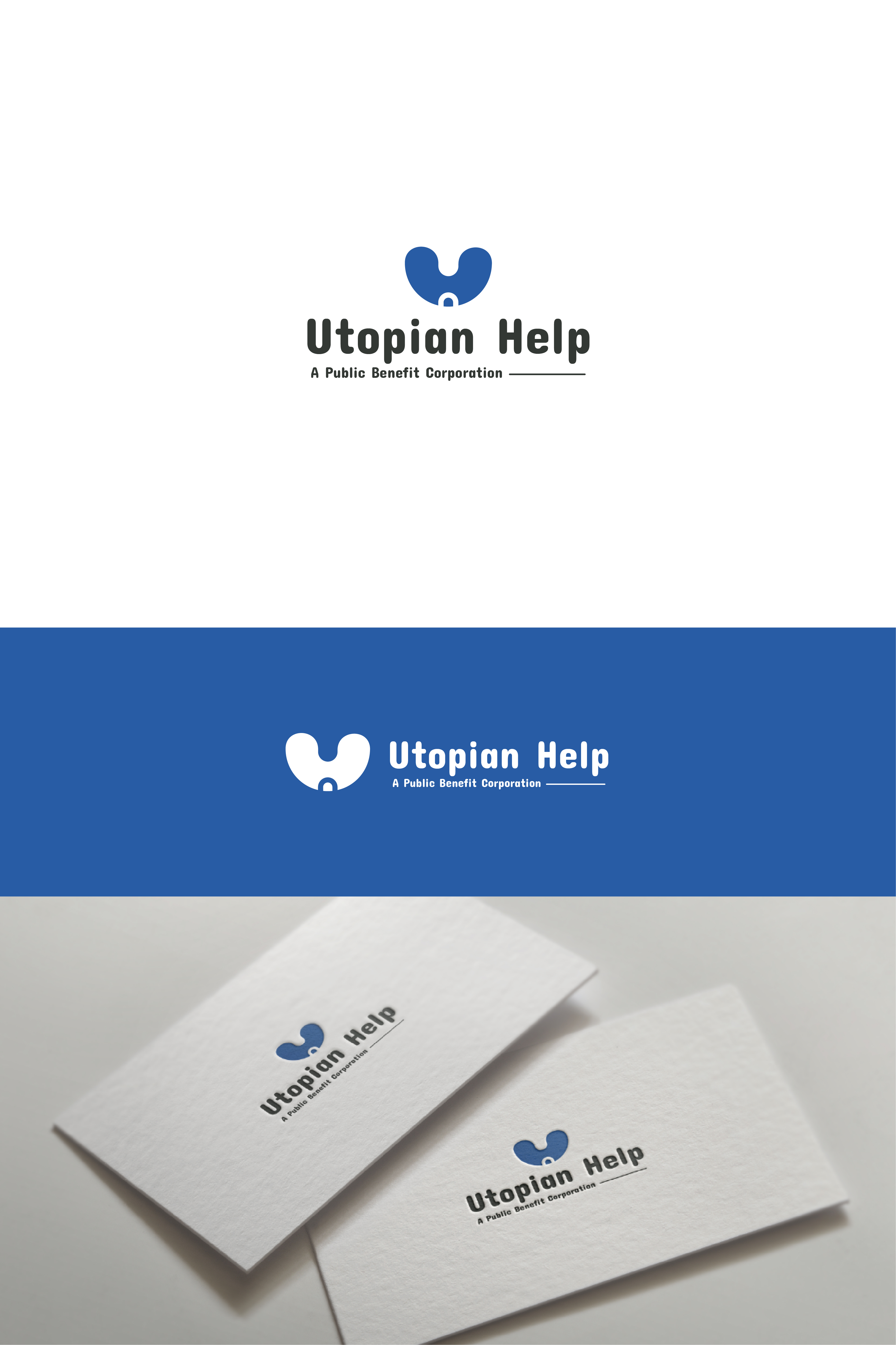 Logo-Design von Boril Std für Utopian Help PBC | Design #33937354